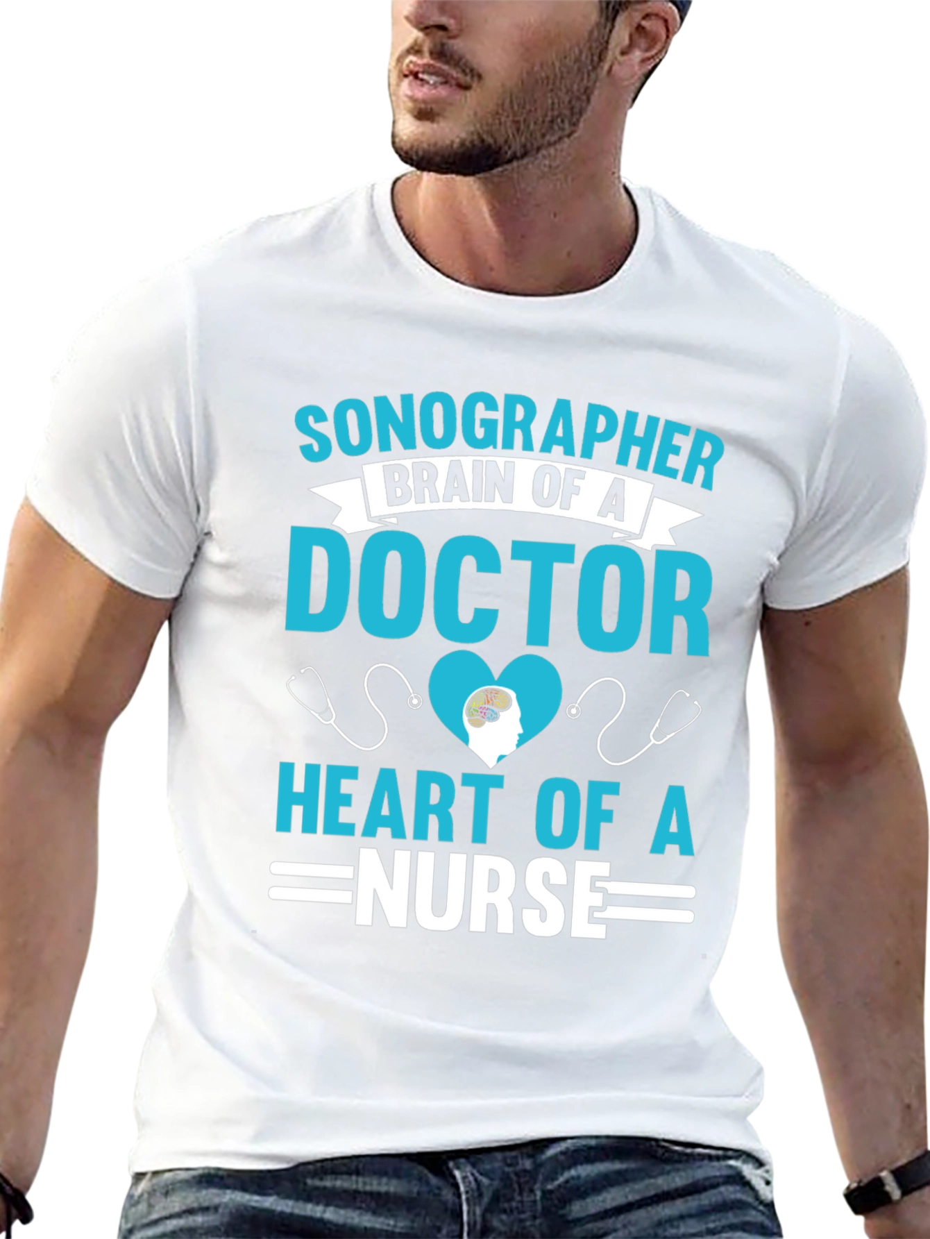 Sonographer Doctor Nurse Funny T-Shirt