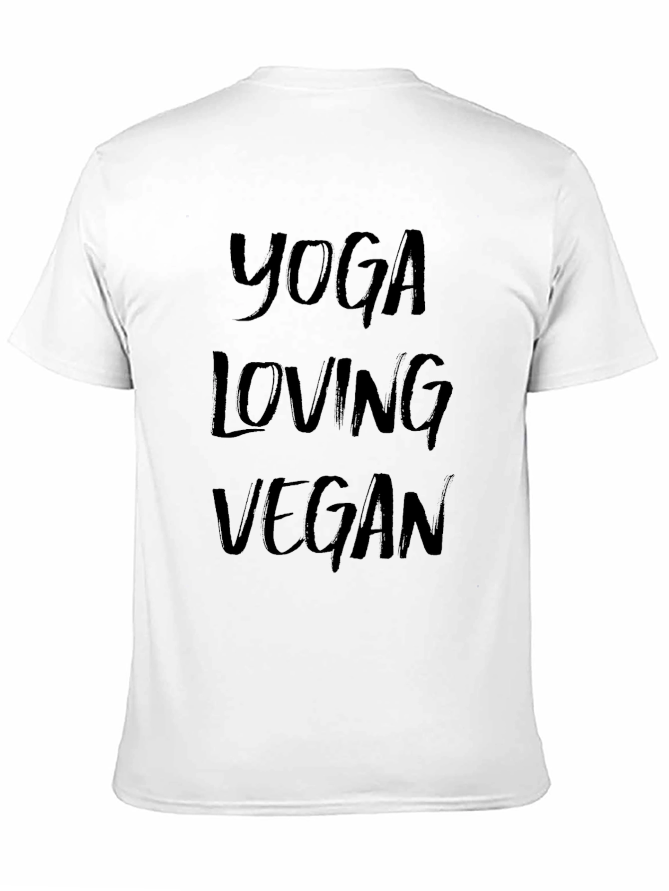 Yoga Loving Vegan Graphic T-Shirt