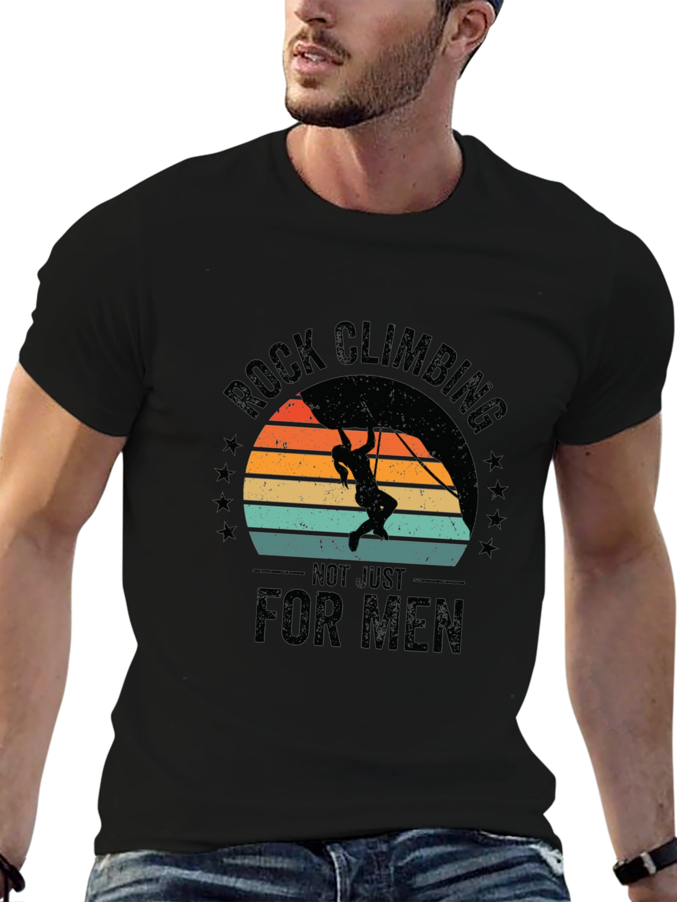 Rock Climbing Graphic Tee - Unisex Adventure Shirt
