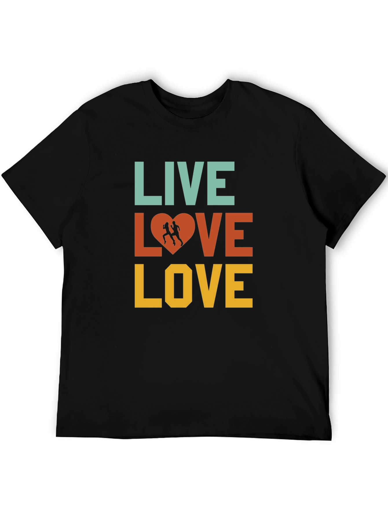 Live Love Couples Run T-Shirt