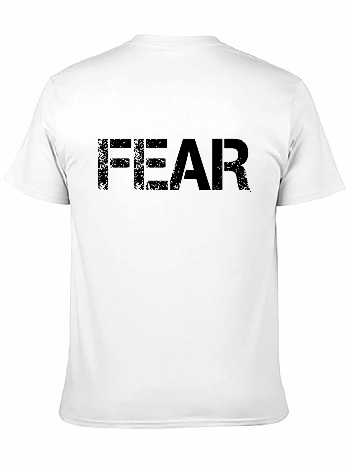 FEAR Distressed Graphic Tee - Mens Short Sleeve