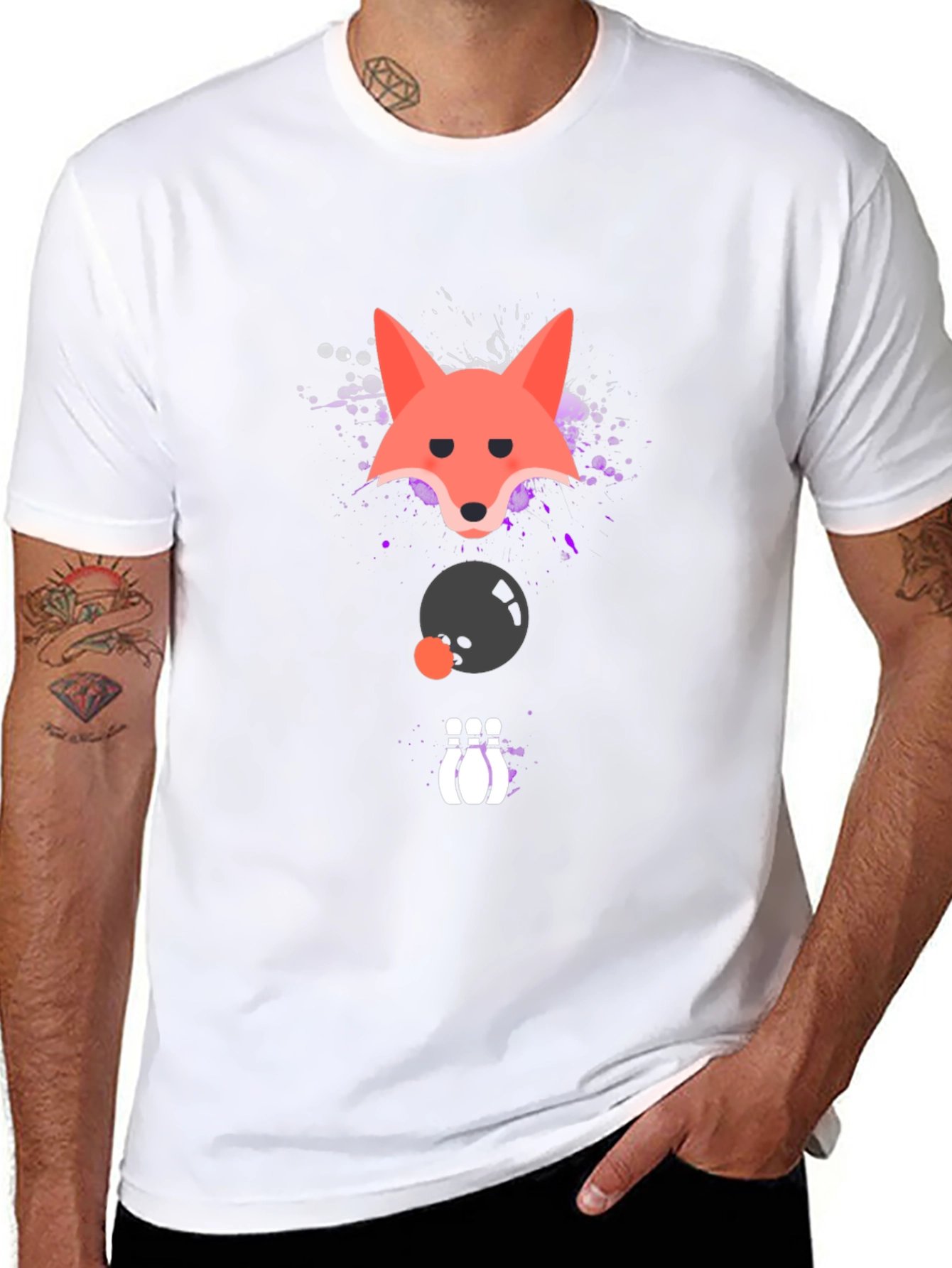 Fox Bowling Strike Graphic Tee