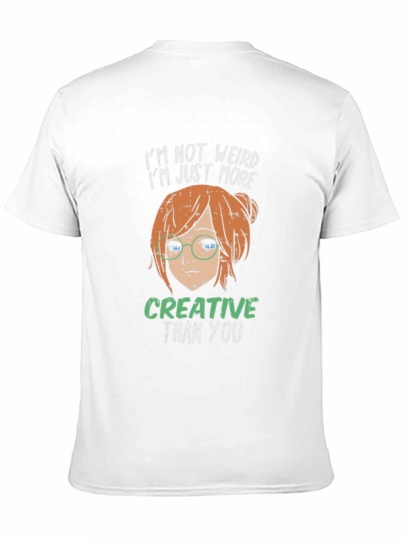 Creative Anime Style T-Shirt - Unique Geek Fashion