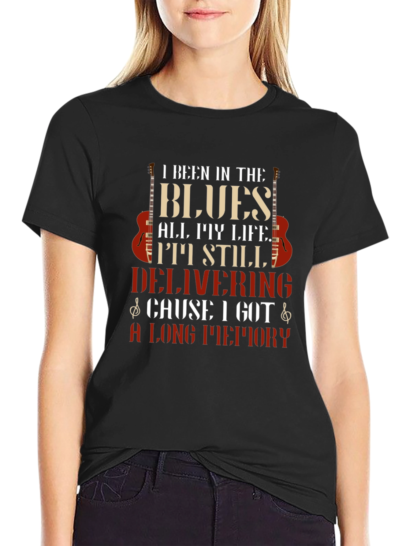 Blues Music Graphic T-Shirt