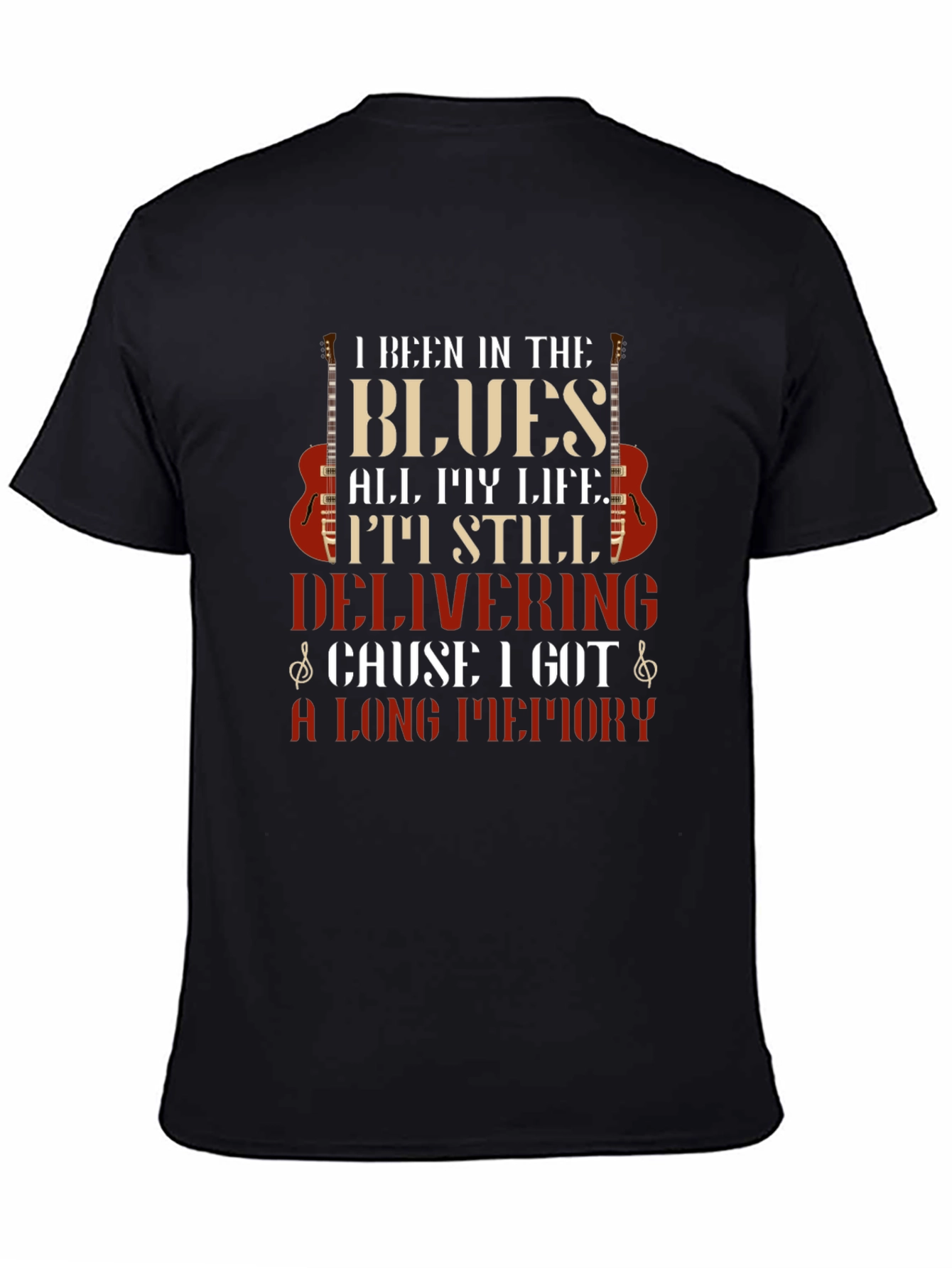 Blues Music Graphic T-Shirt