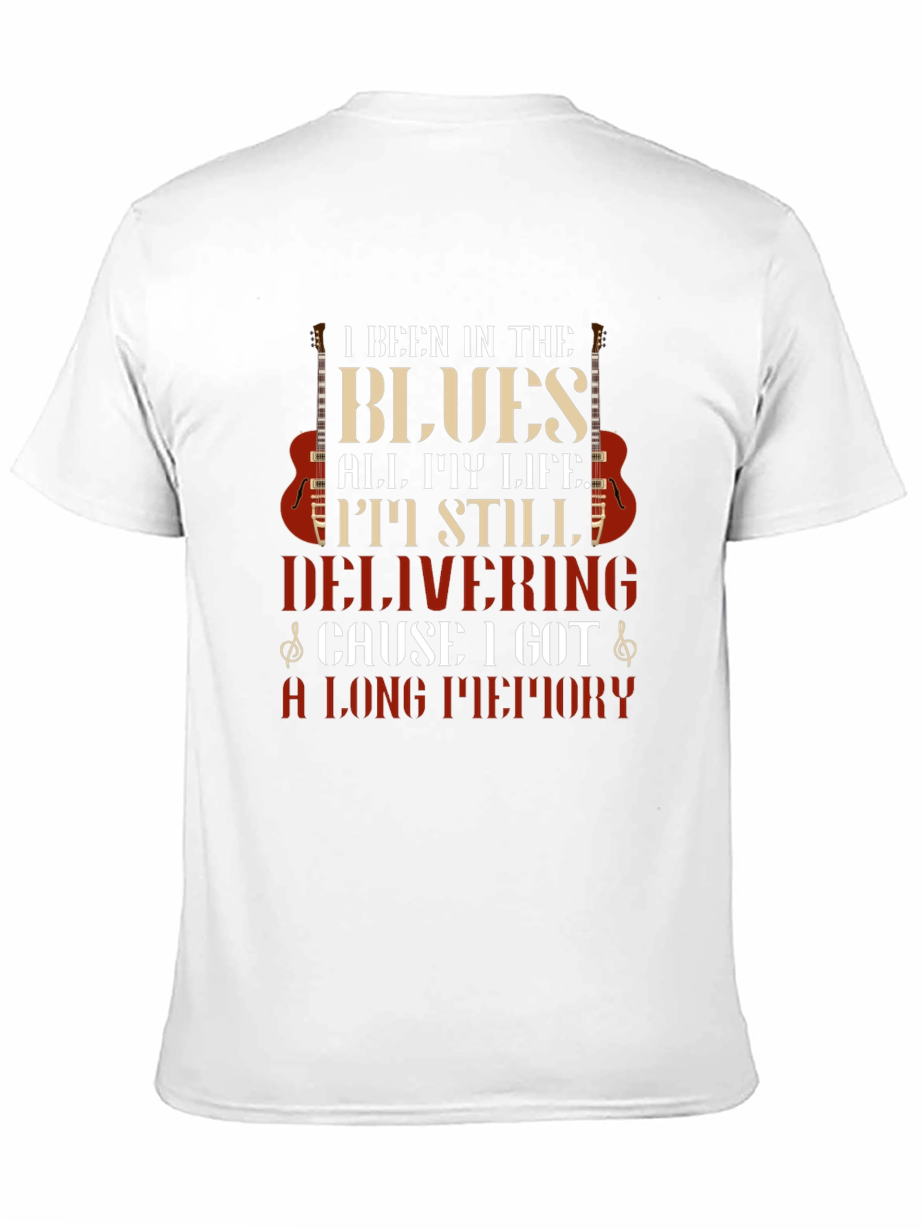 Blues Music Graphic T-Shirt