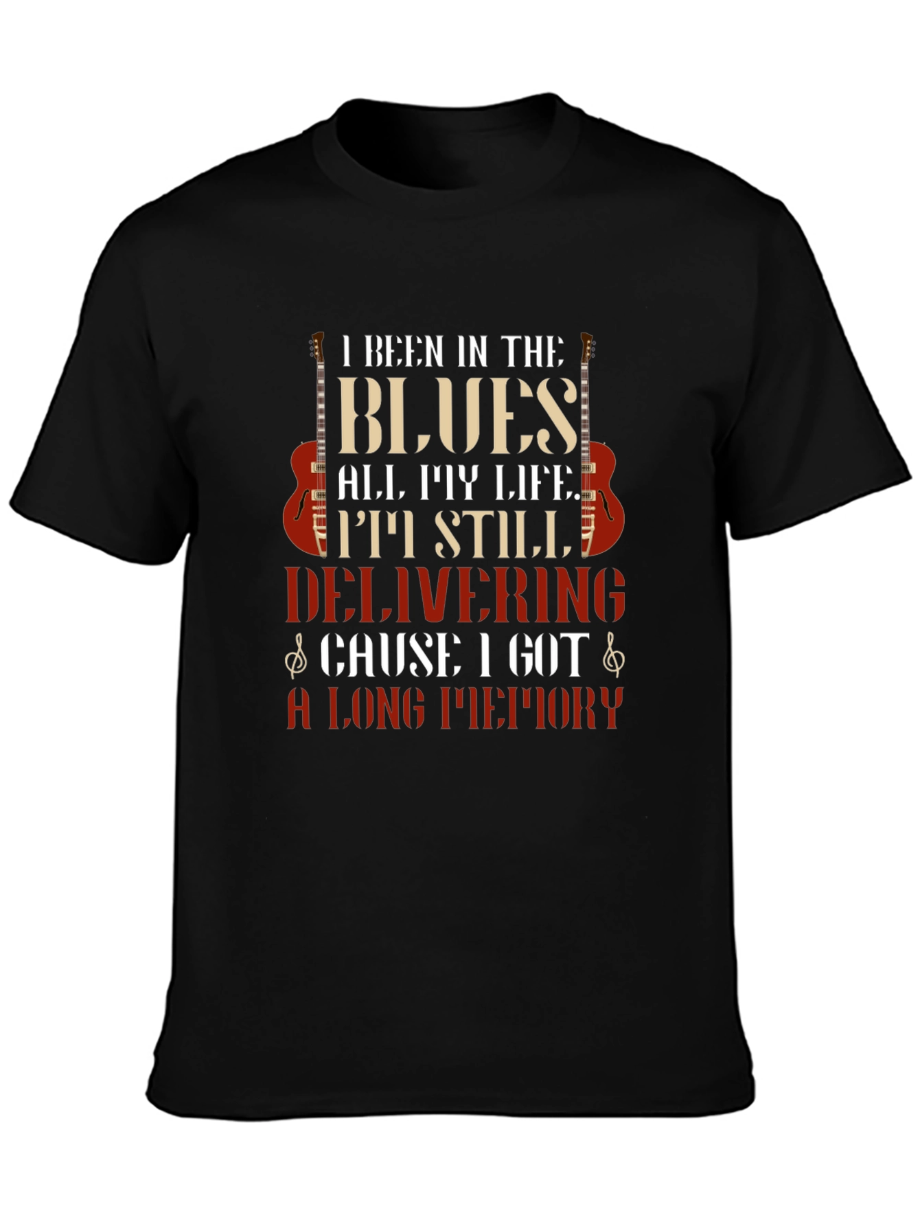 Blues Music Graphic T-Shirt