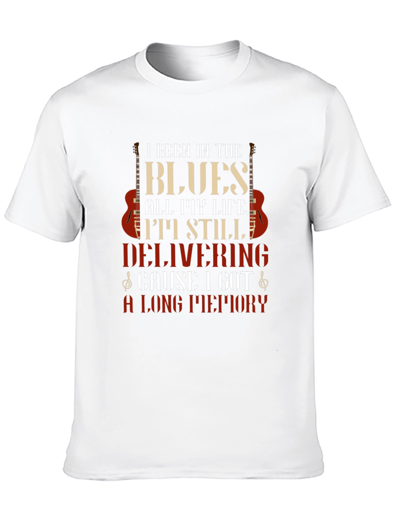 Blues Music Graphic T-Shirt