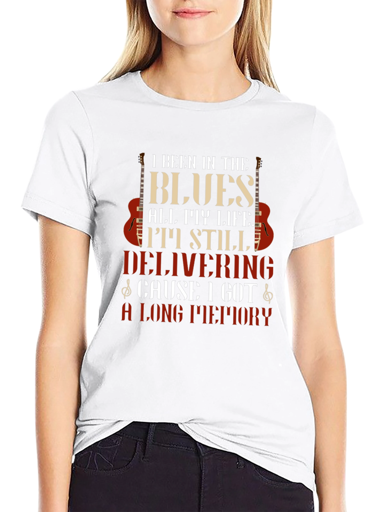 Blues Music Graphic T-Shirt
