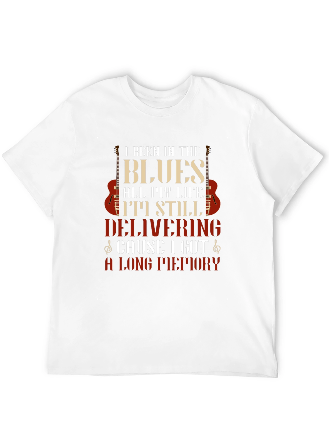 Blues Music Graphic T-Shirt