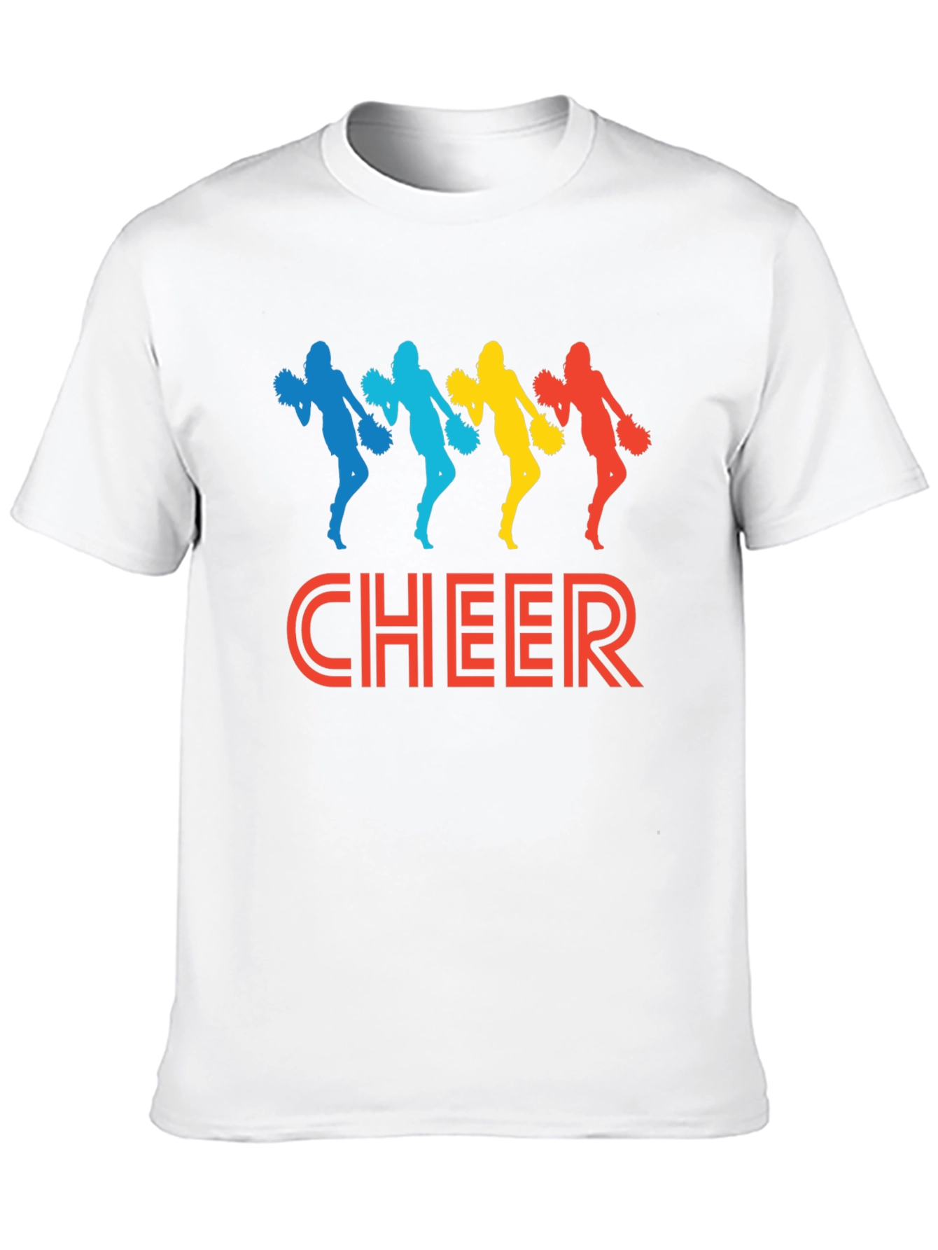 Cheer Squad Graphic Tee - Cheerleader T-Shirt