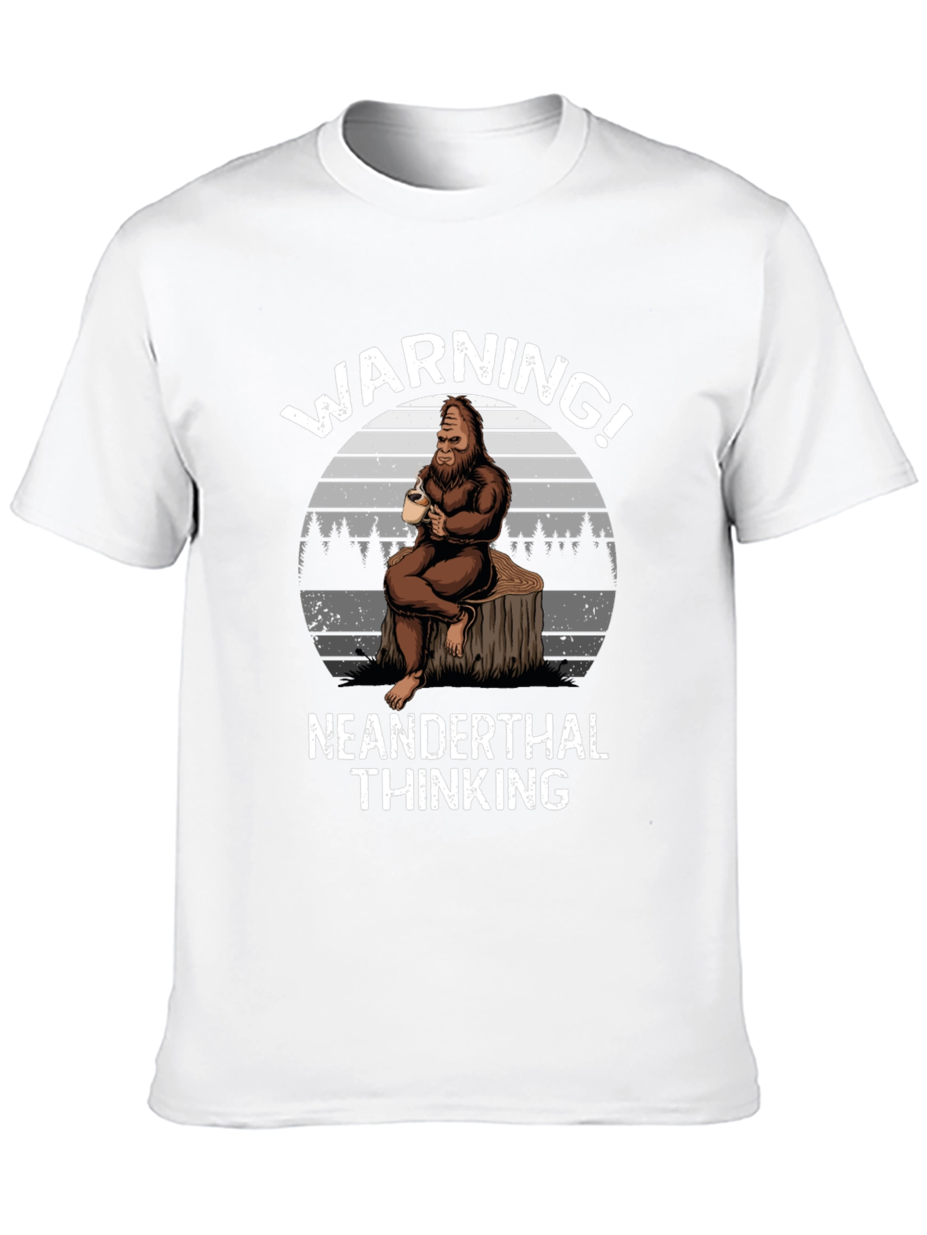 Warning! Neanderthal Thinking T-Shirt