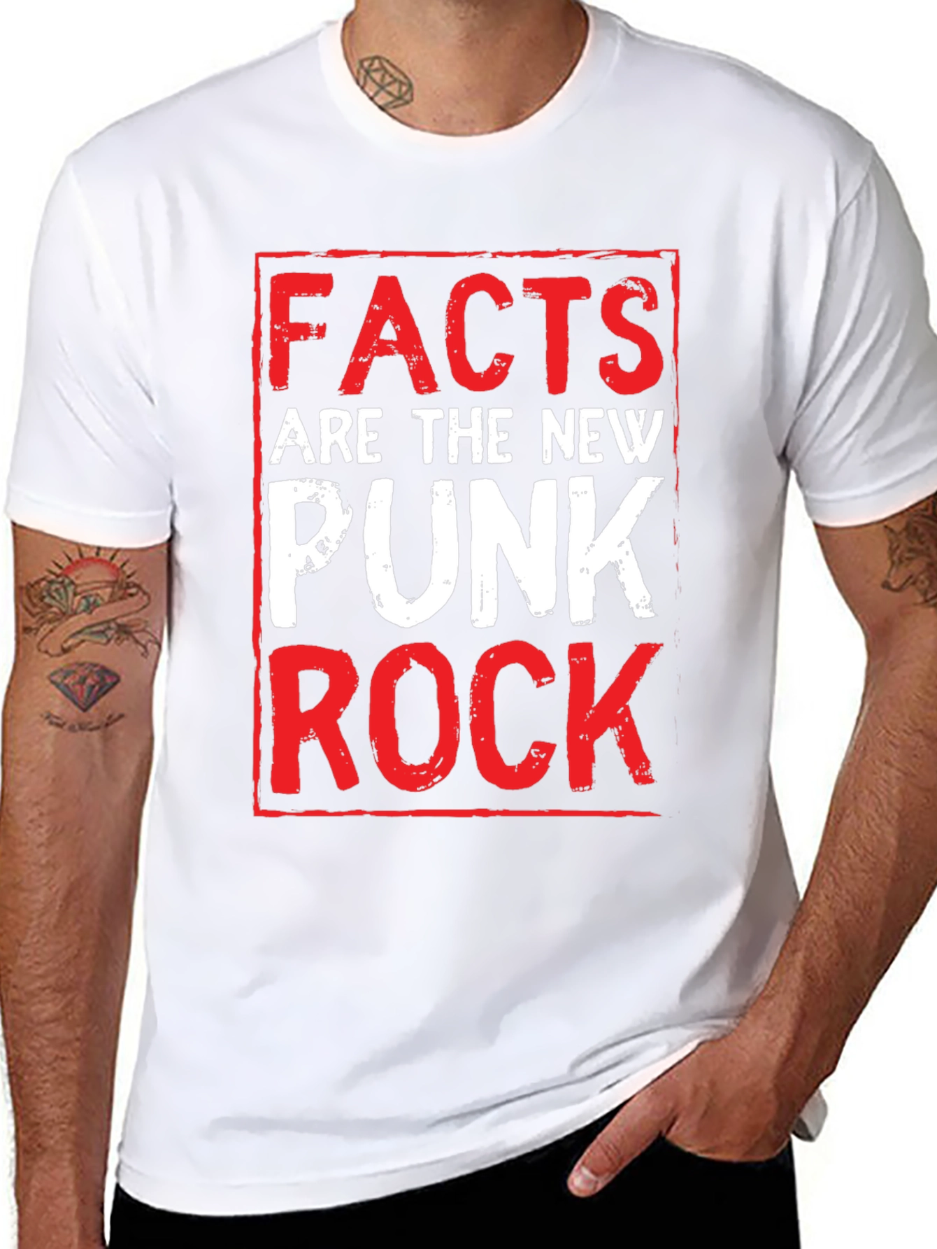 Facts Are The New Punk Rock Graphic Tee