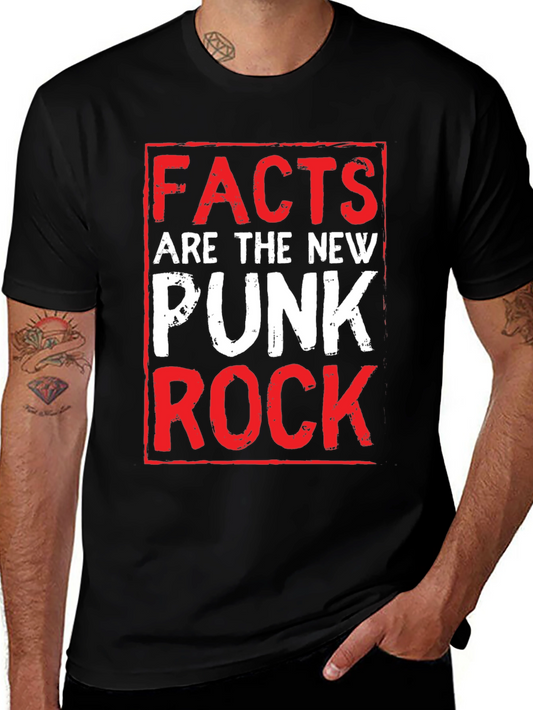Facts Are The New Punk Rock Graphic Tee