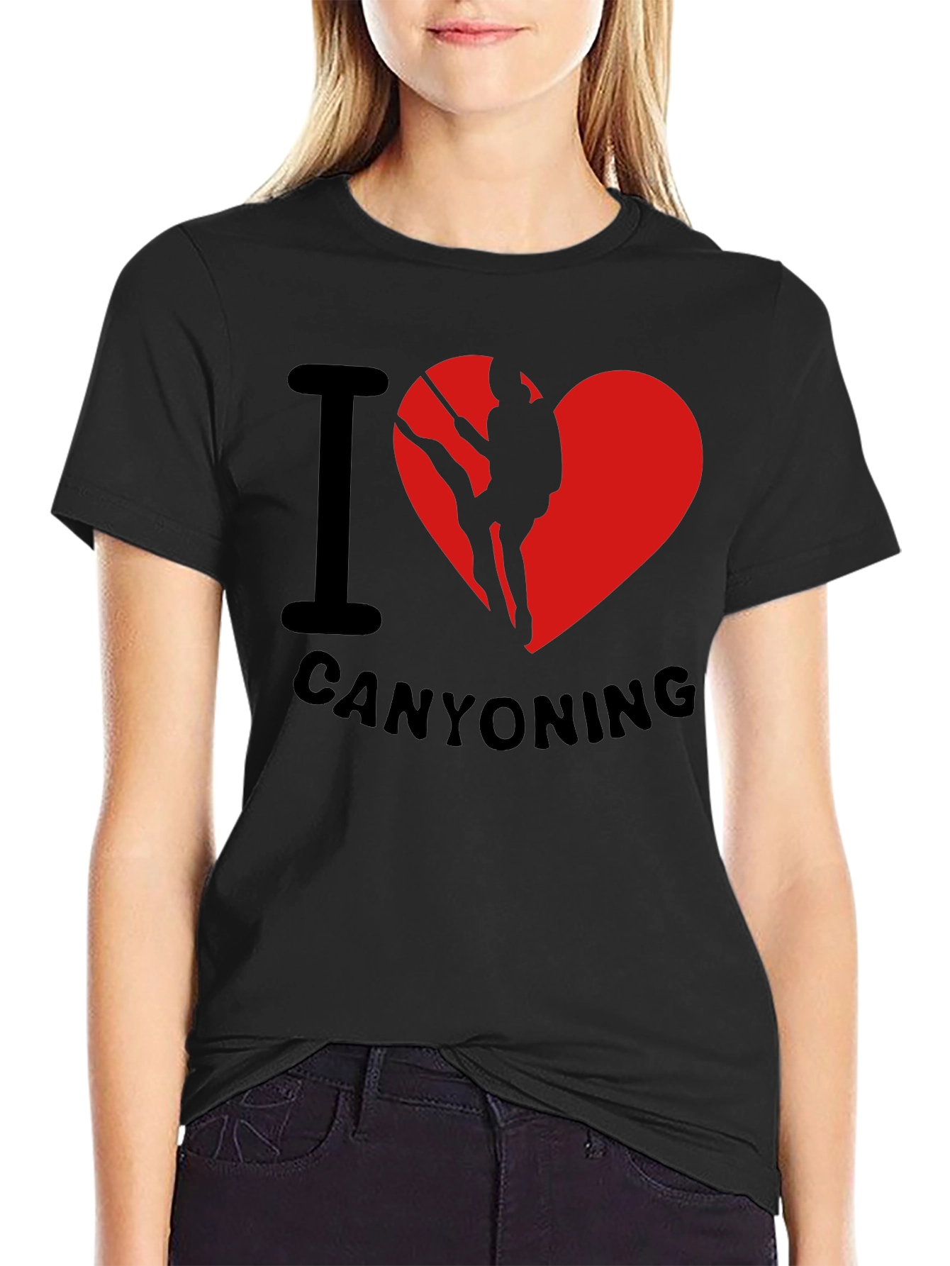 I Love Canyoning T-Shirt - Adventure Tee