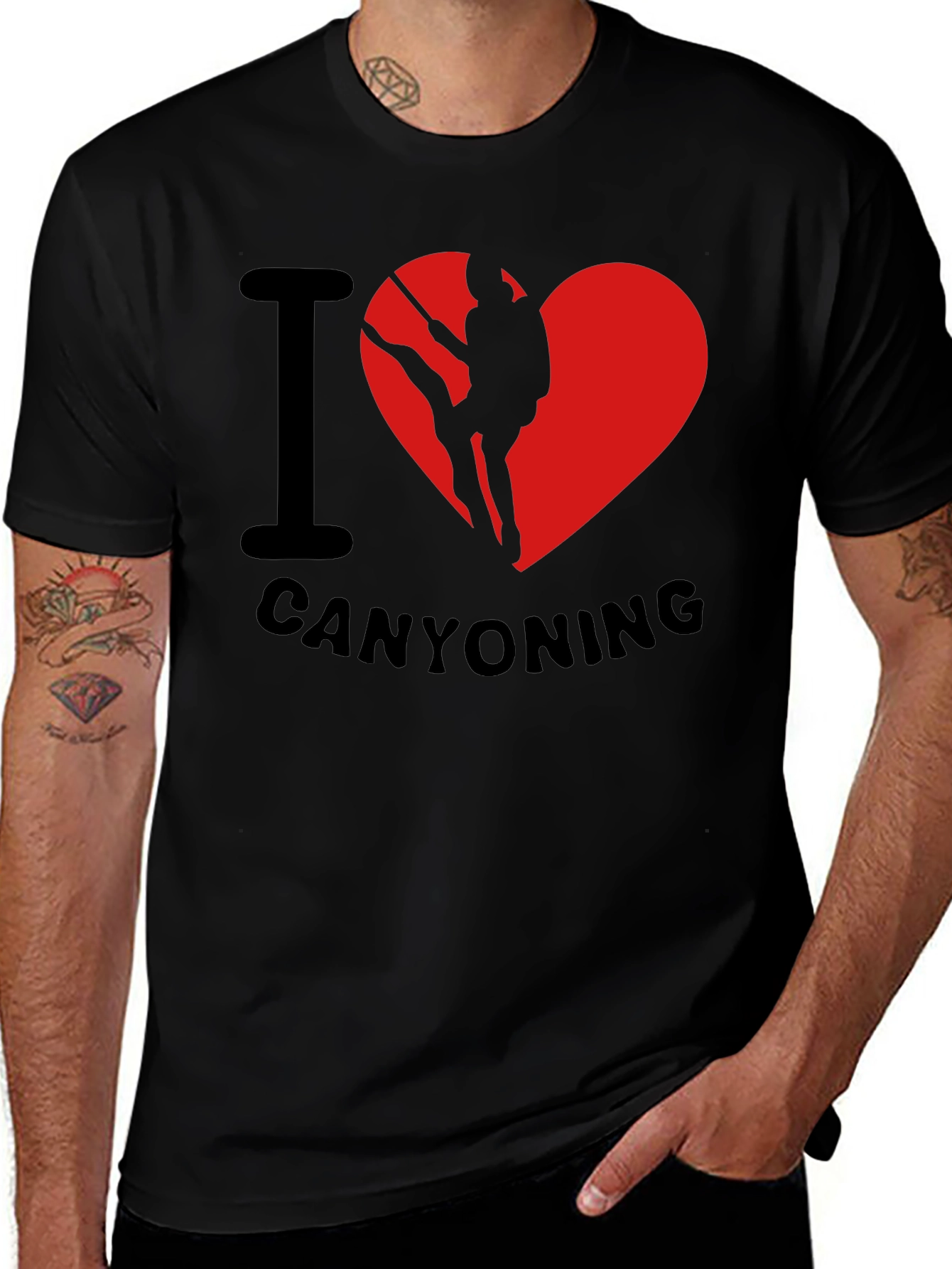 I Love Canyoning T-Shirt - Adventure Tee
