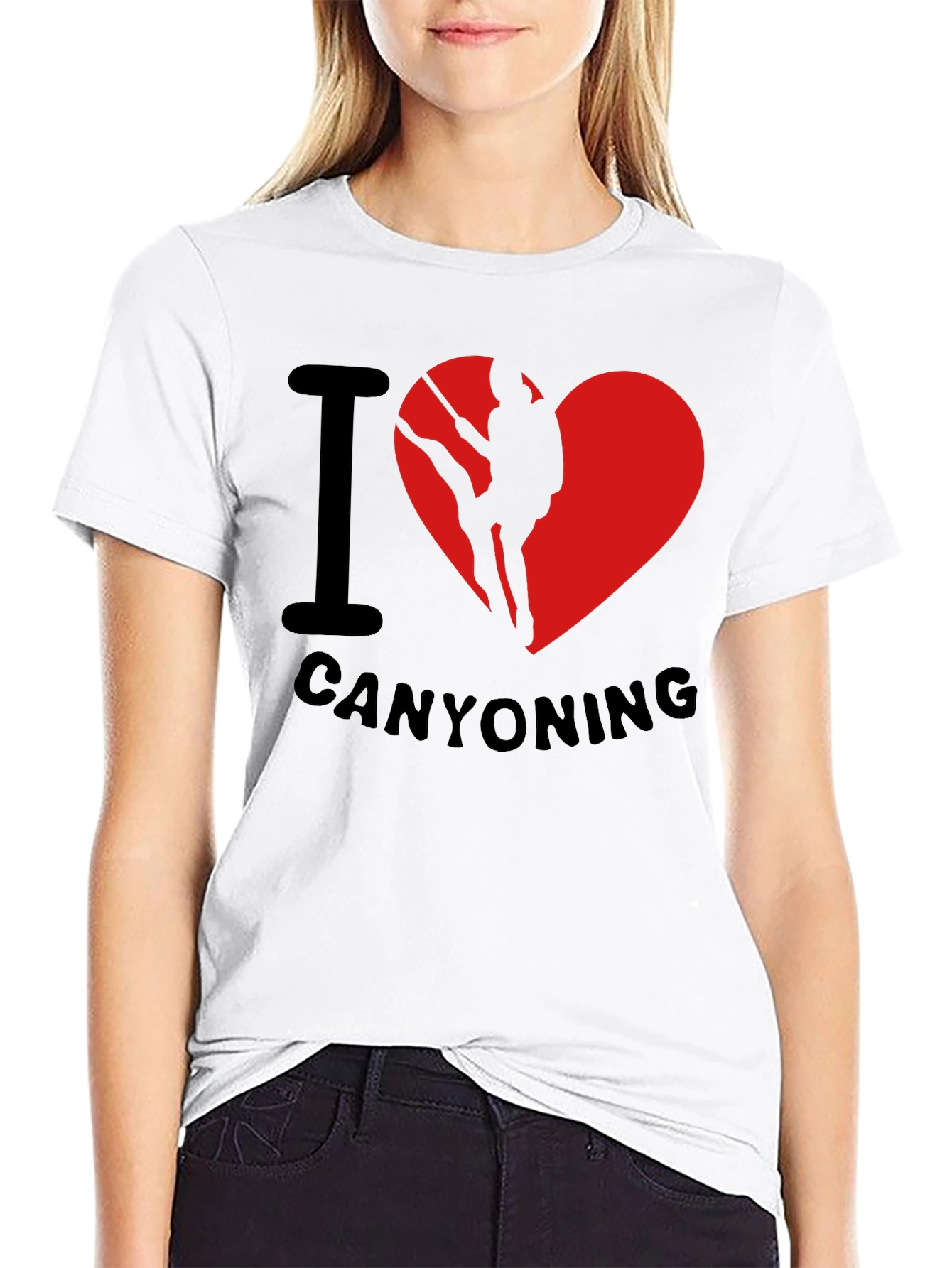 I Love Canyoning T-Shirt - Adventure Tee
