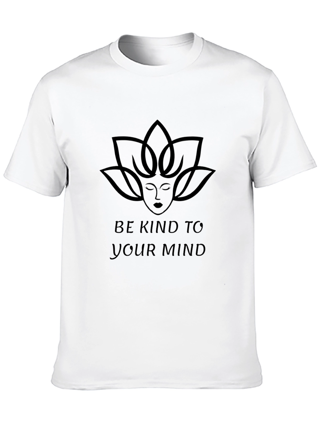 Be Kind To Your Mind Graphic Tee - Black