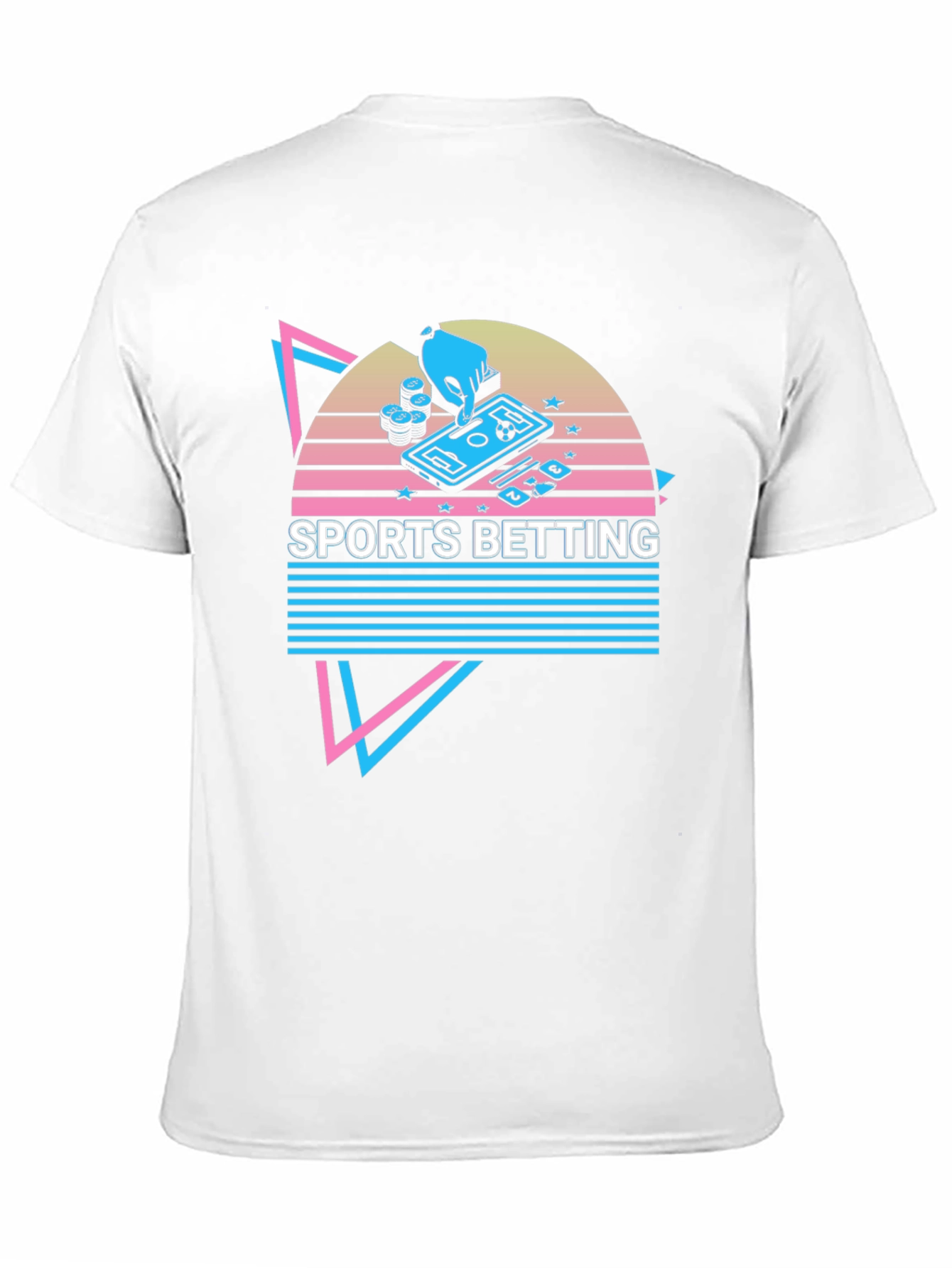 Sports Betting Graphic T-Shirt - Black Tee
