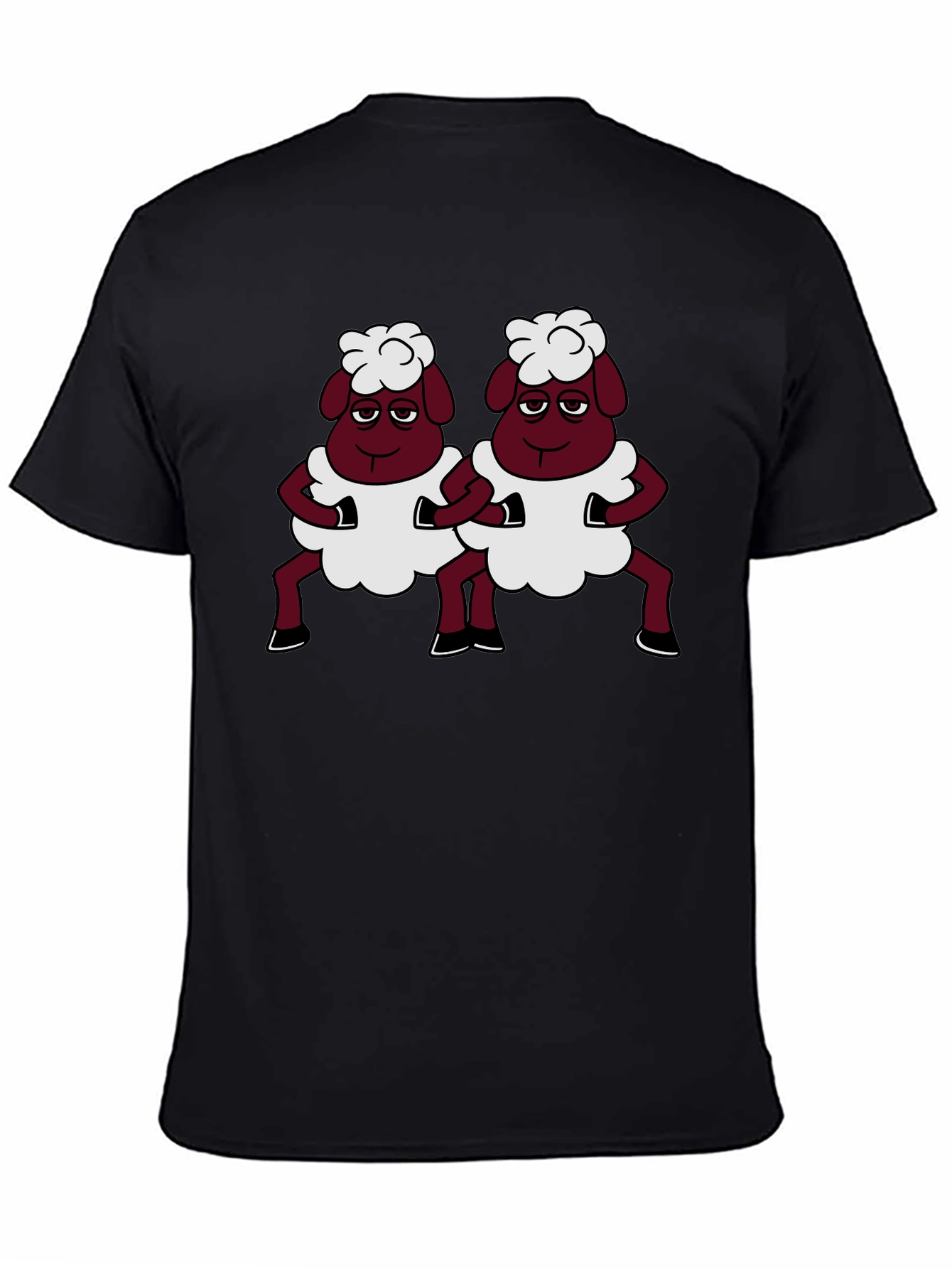 Funny Sheep T-Shirt - Unique Cartoon Design