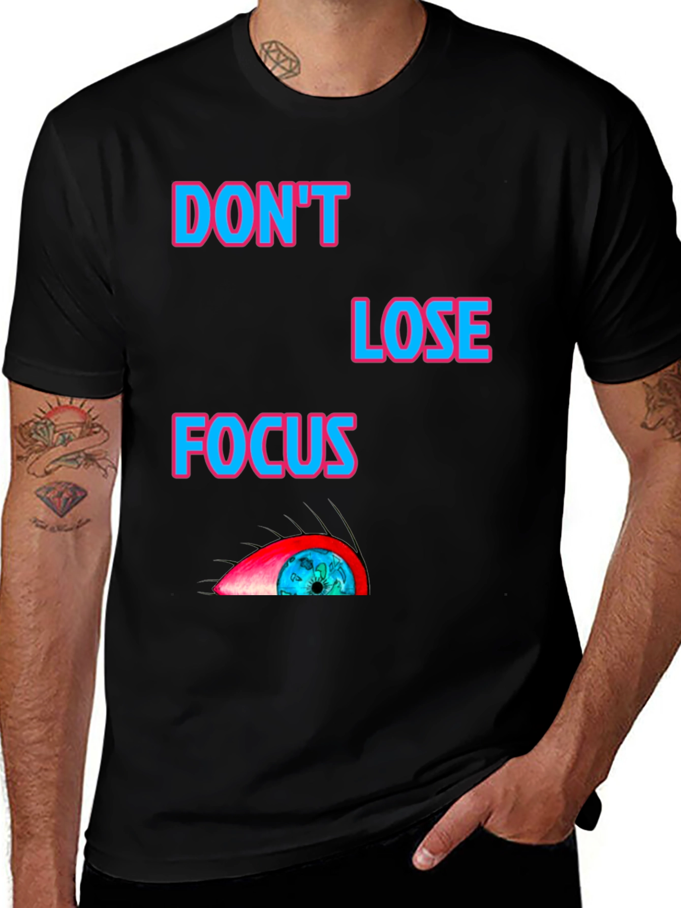 Dont Lose Focus Graphic T-Shirt