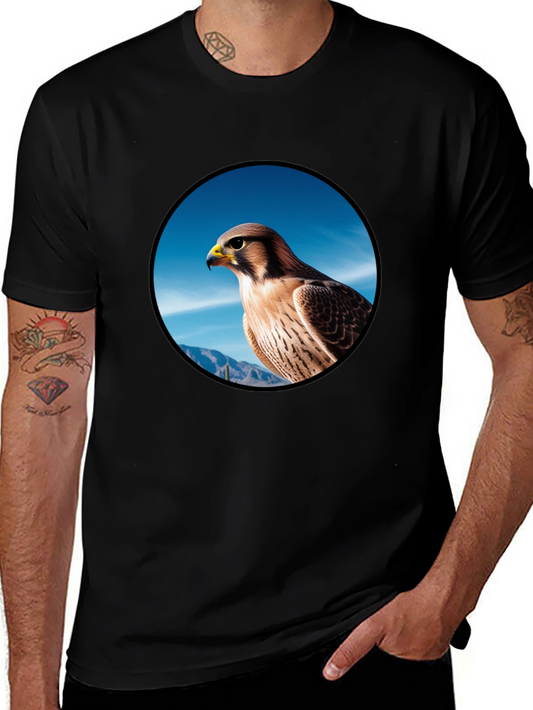 Falcon Graphic Tee - Mens Black T-Shirt