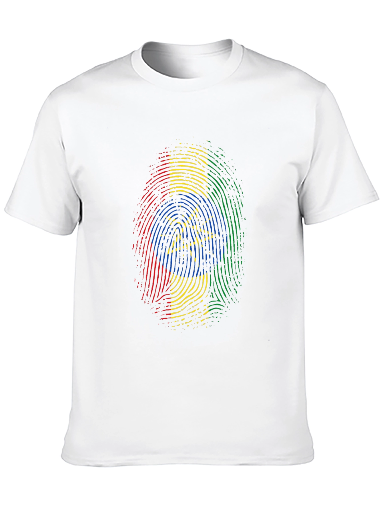 Ethiopian Fingerprint T-Shirt - Black