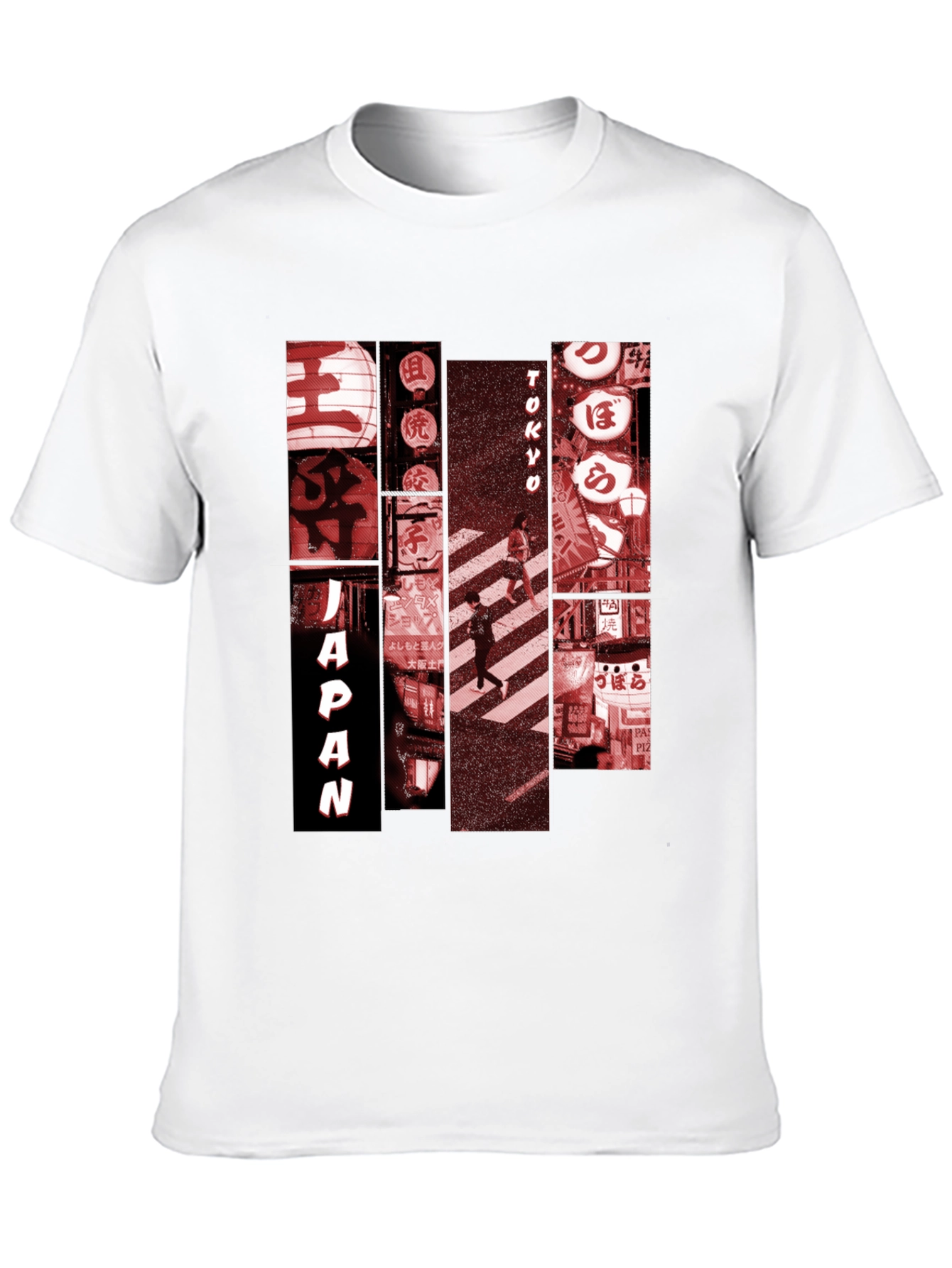 Japan Tokyo Graphic Tee - Mens Black T-Shirt