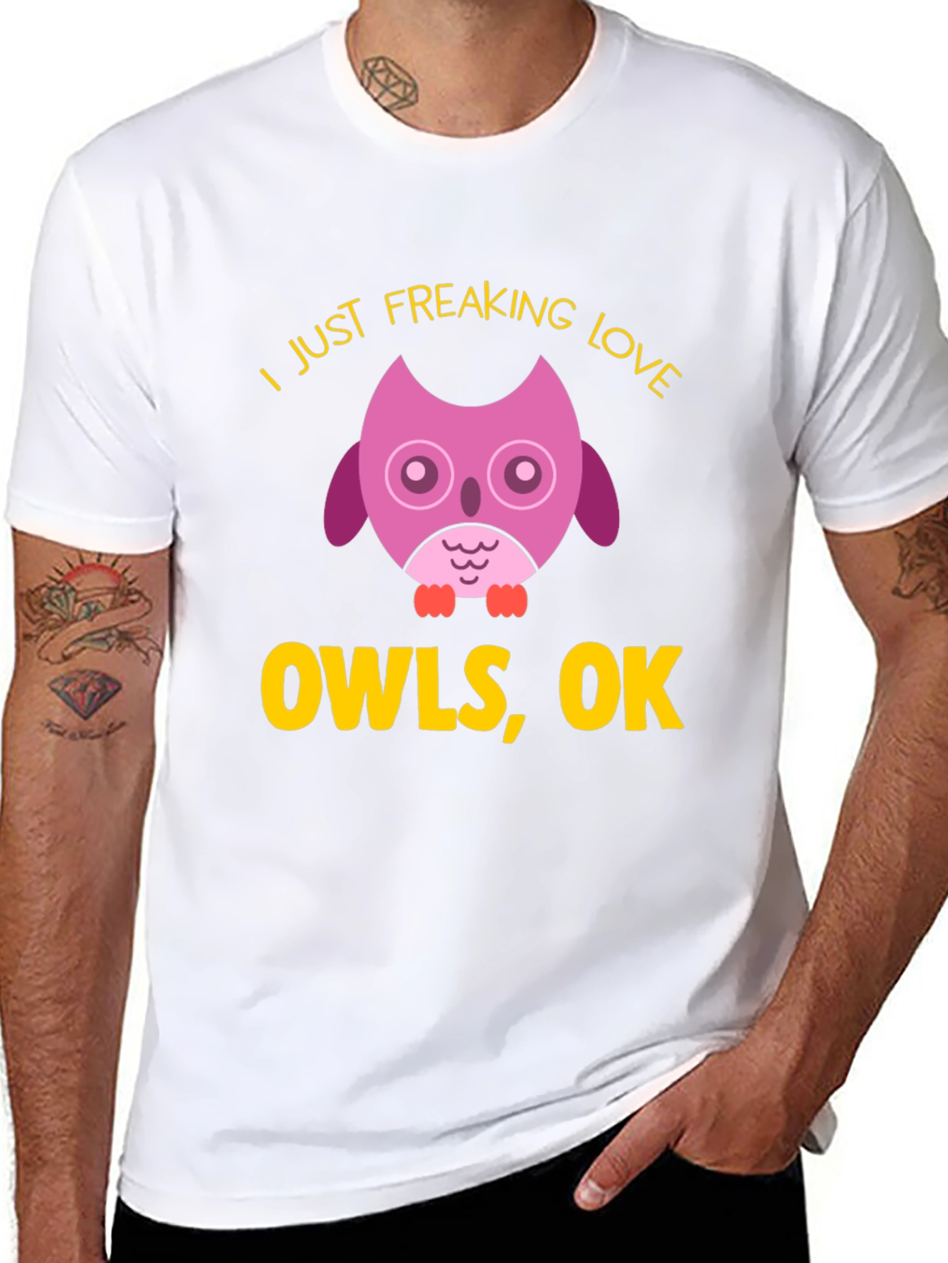 I Just Freaking Love Owls T-Shirt