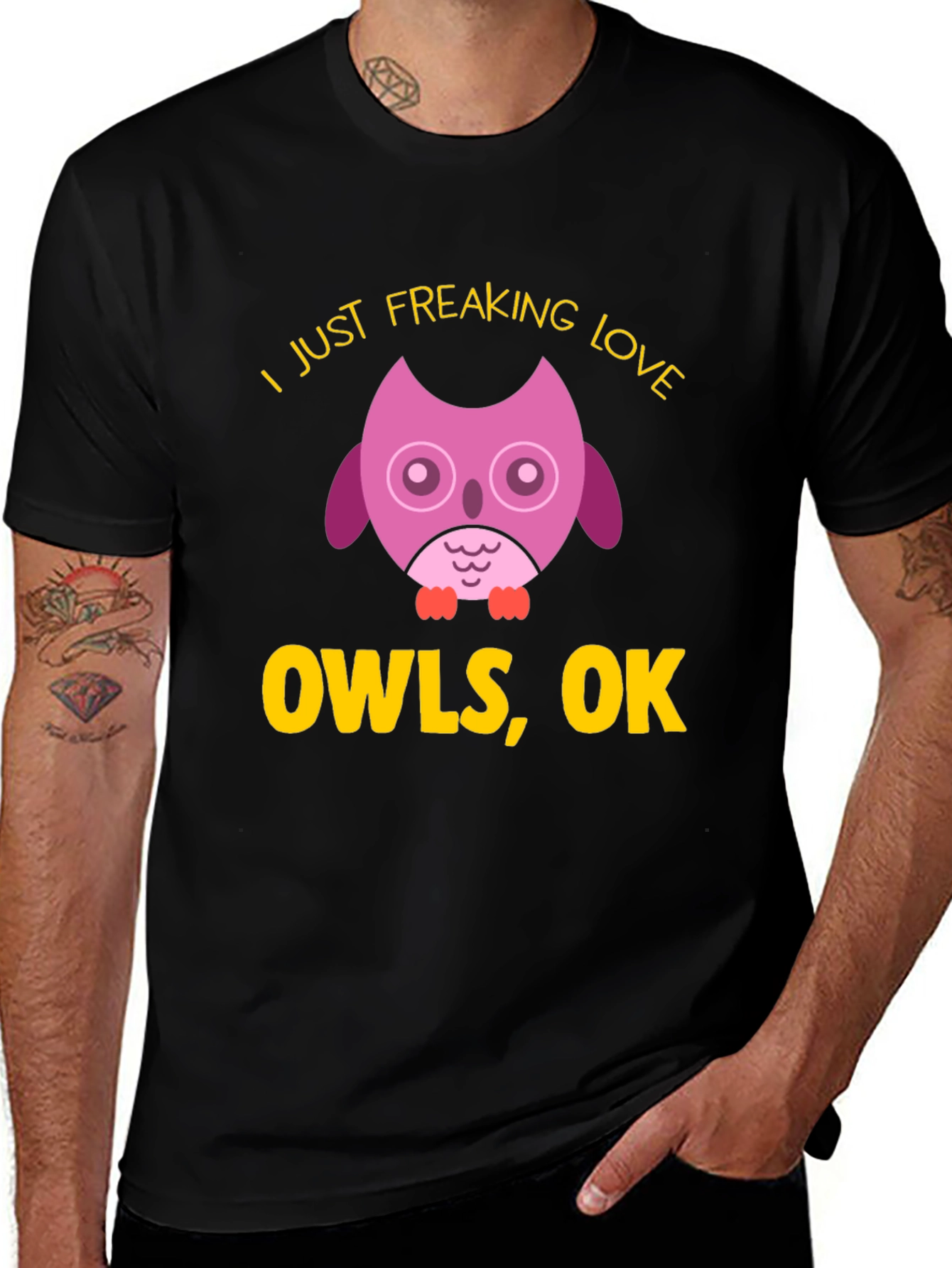 I Just Freaking Love Owls T-Shirt