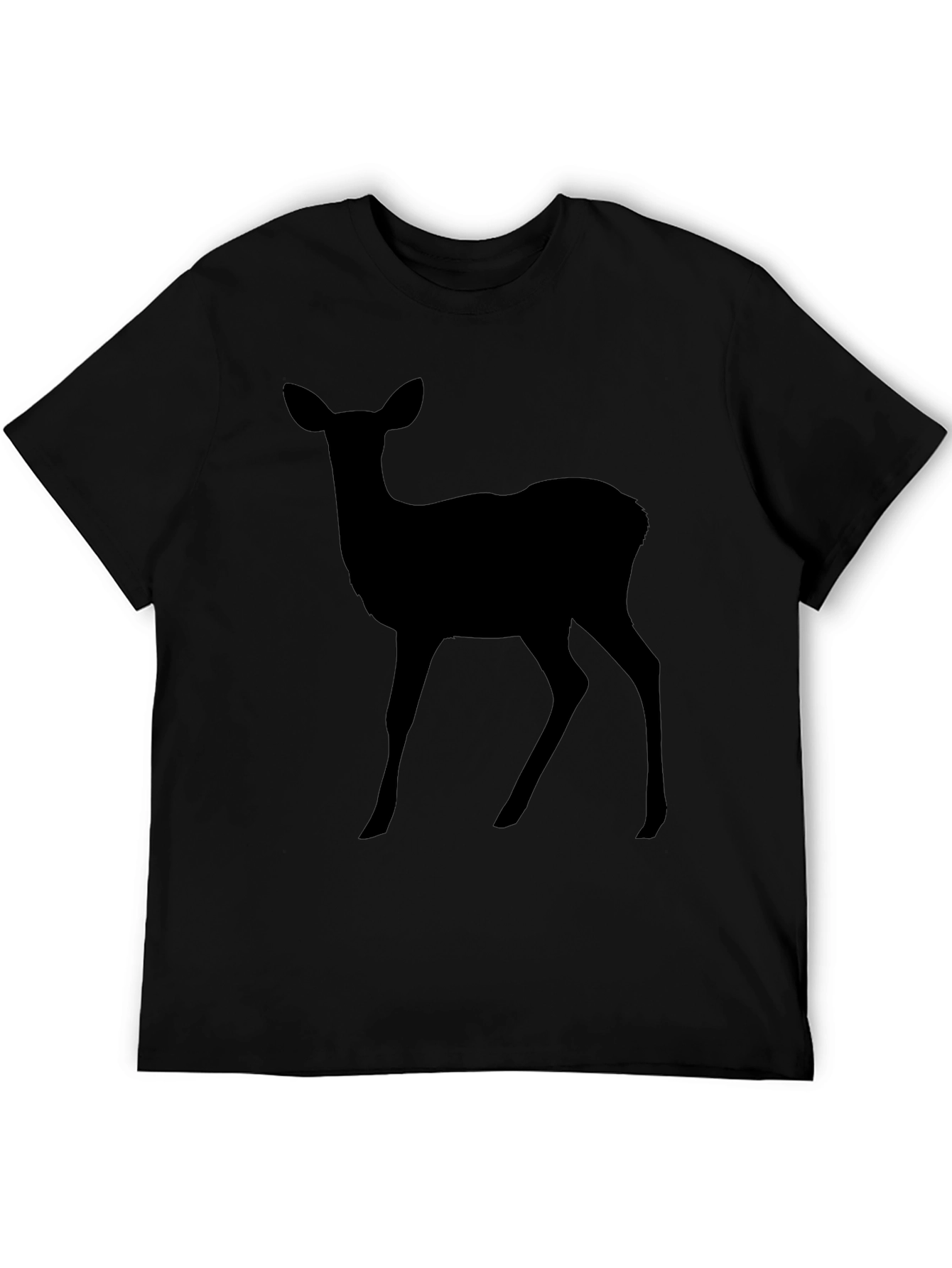 Deer Silhouette T-Shirt - Classic Style
