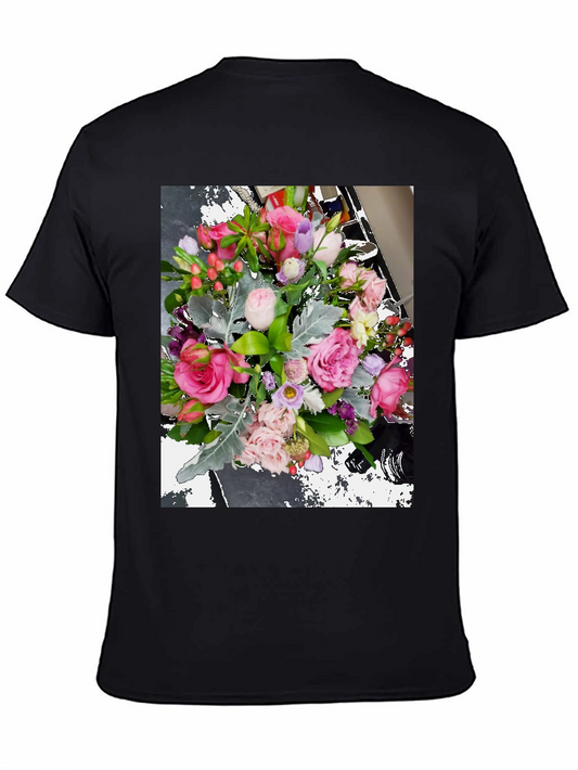 Floral Bouquet Graphic Tee - Stylish & Comfortable