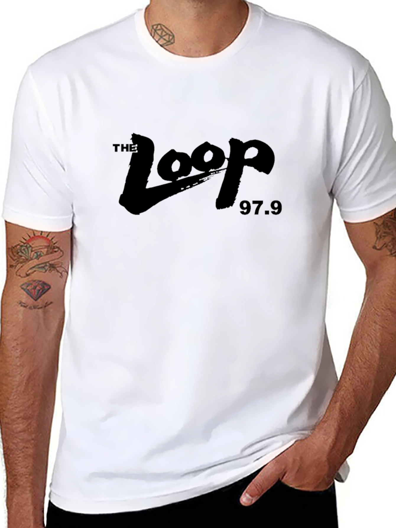 The Loop 97.9 Black T-Shirt
