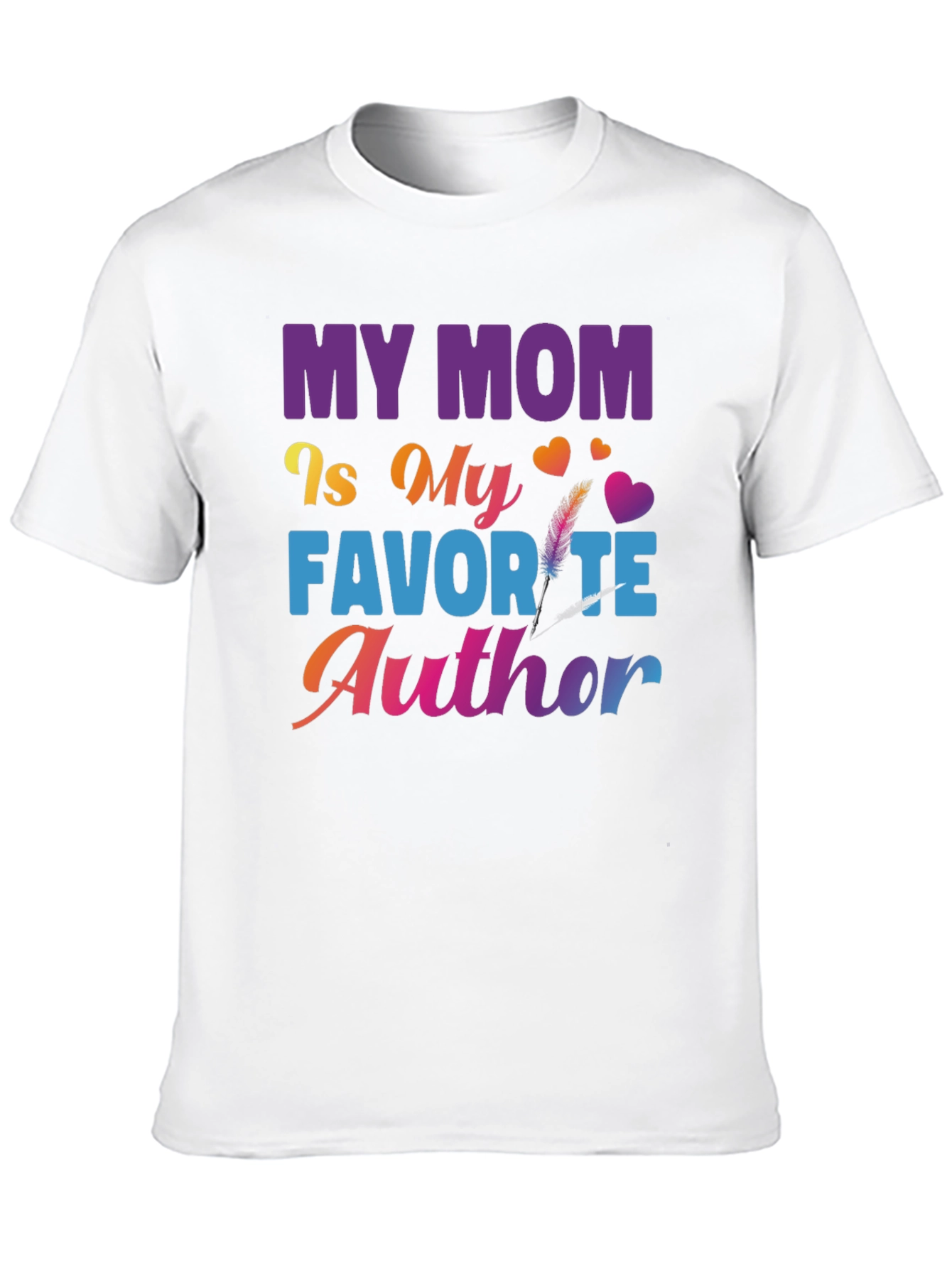 My Mom Is My Favorite Author T-Shirt