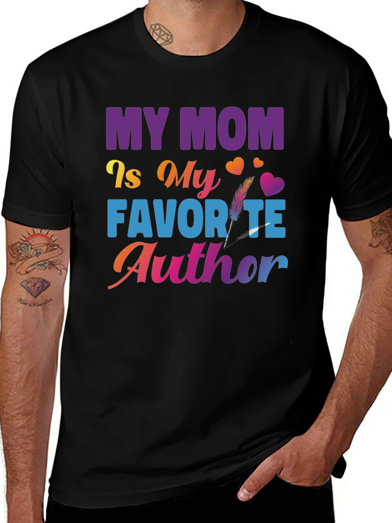 My Mom Is My Favorite Author T-Shirt