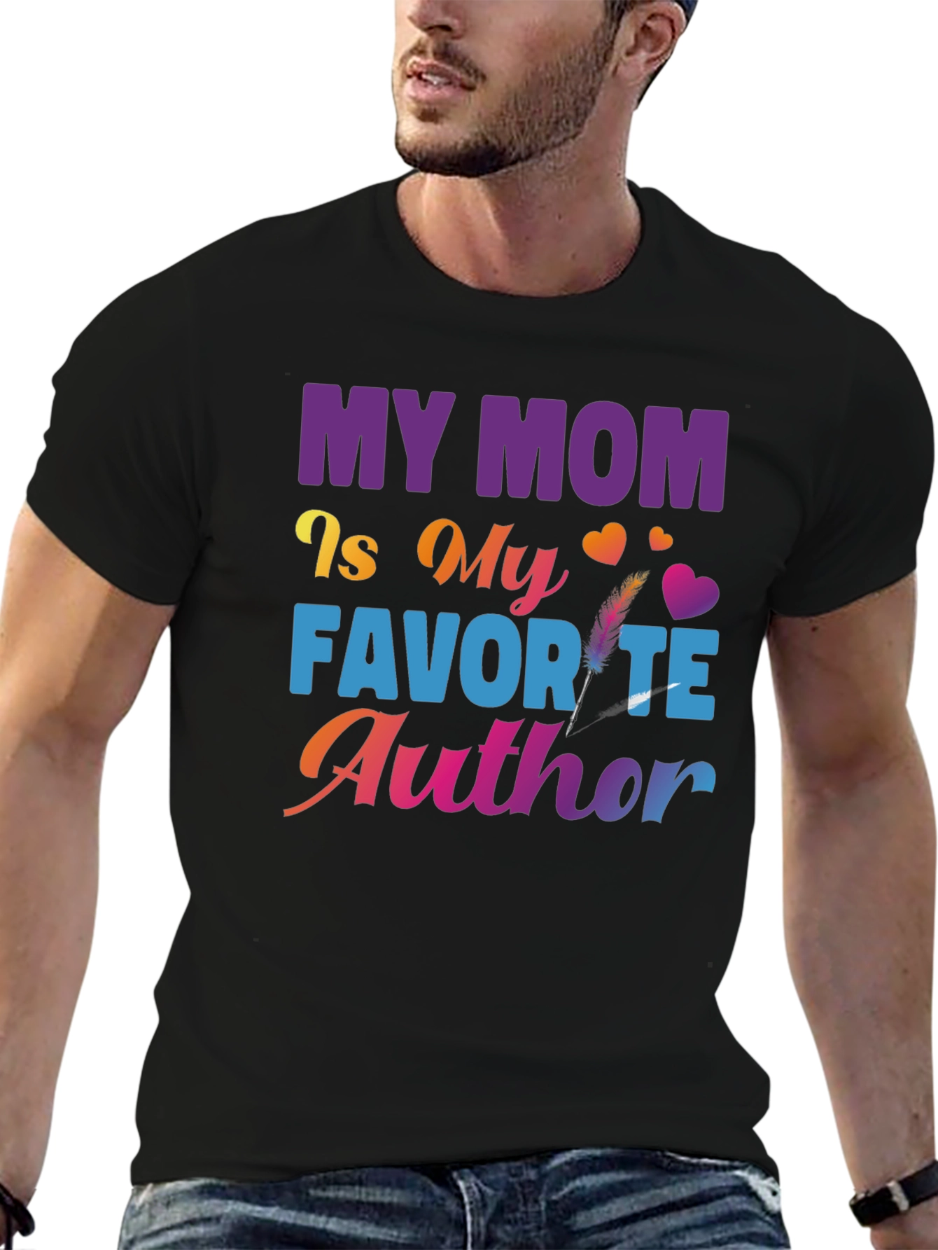 My Mom Is My Favorite Author T-Shirt