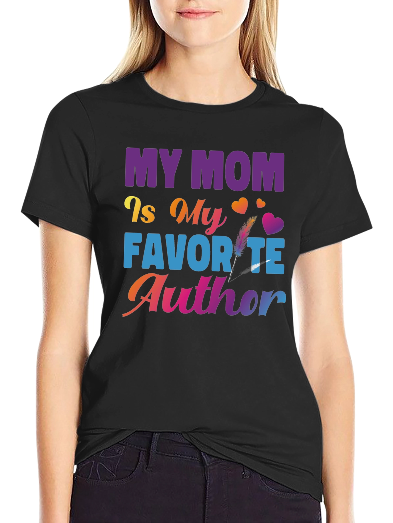 My Mom Is My Favorite Author T-Shirt