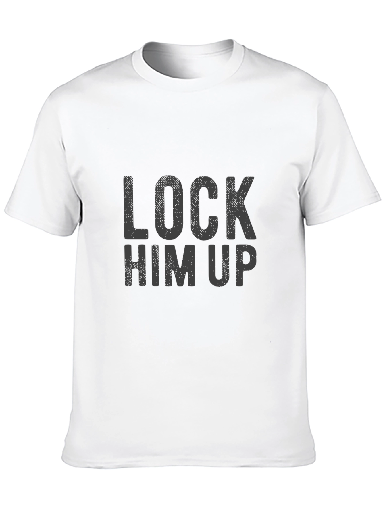 Lock Him Up Graphic Tee - Political Statement Shirt