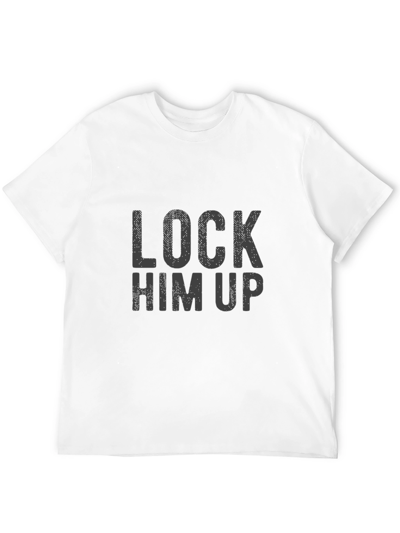 Lock Him Up Graphic Tee - Political Statement Shirt