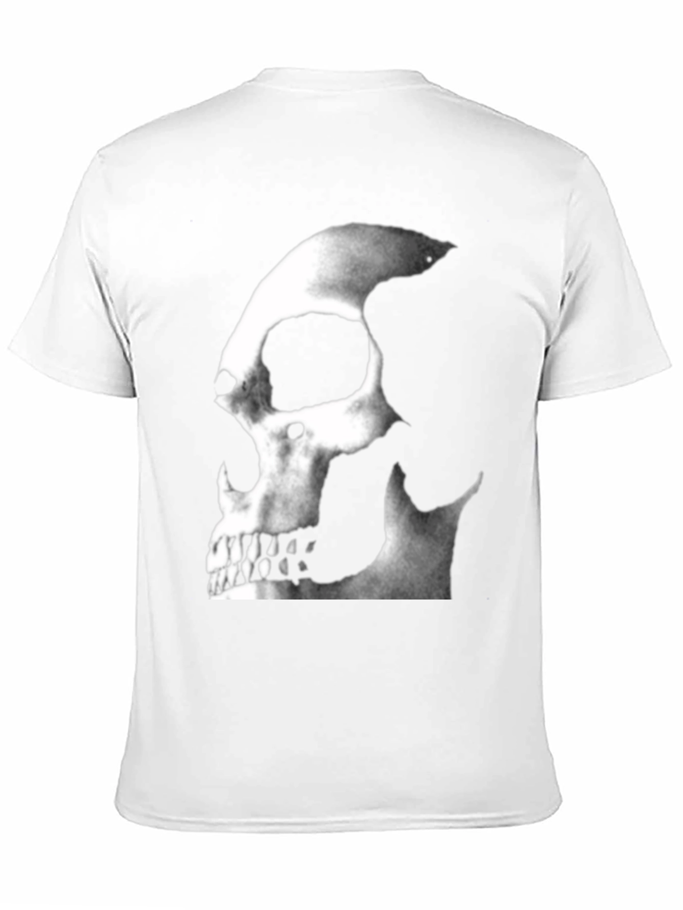 Black Skull Graphic T-Shirt