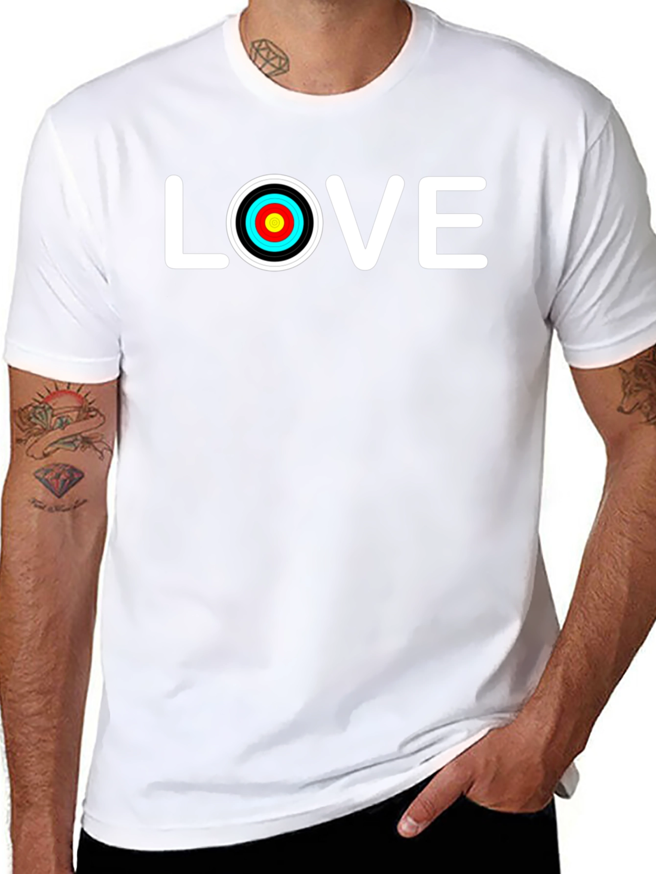 Love Archery T-Shirt - Target Heart Tee