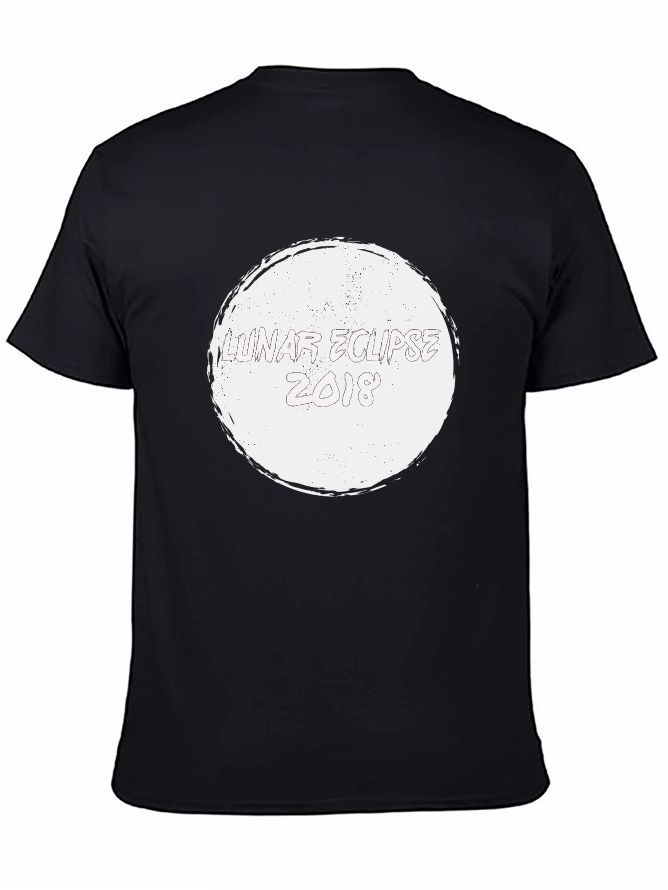 Lunar Eclipse 2018 Graphic Tee - Black