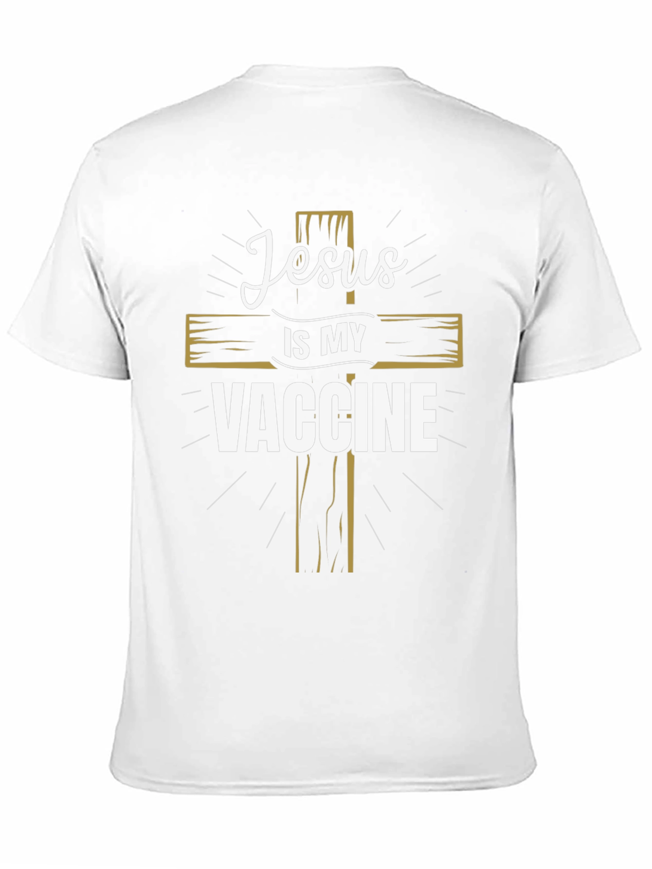 Jesus Is My Vaccine Graphic T-Shirt