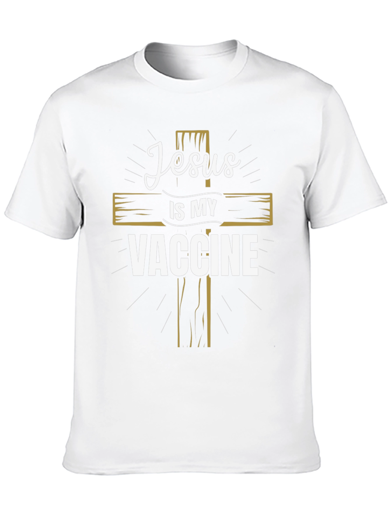 Jesus Is My Vaccine Graphic T-Shirt