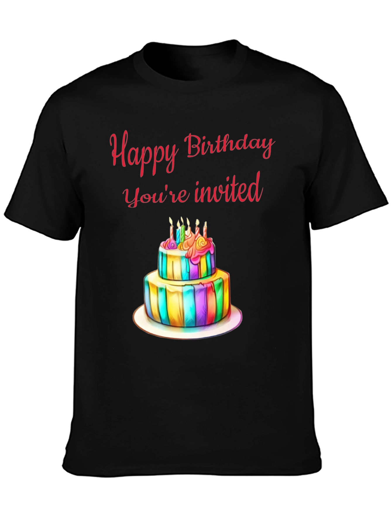 Birthday Invitation T-Shirt