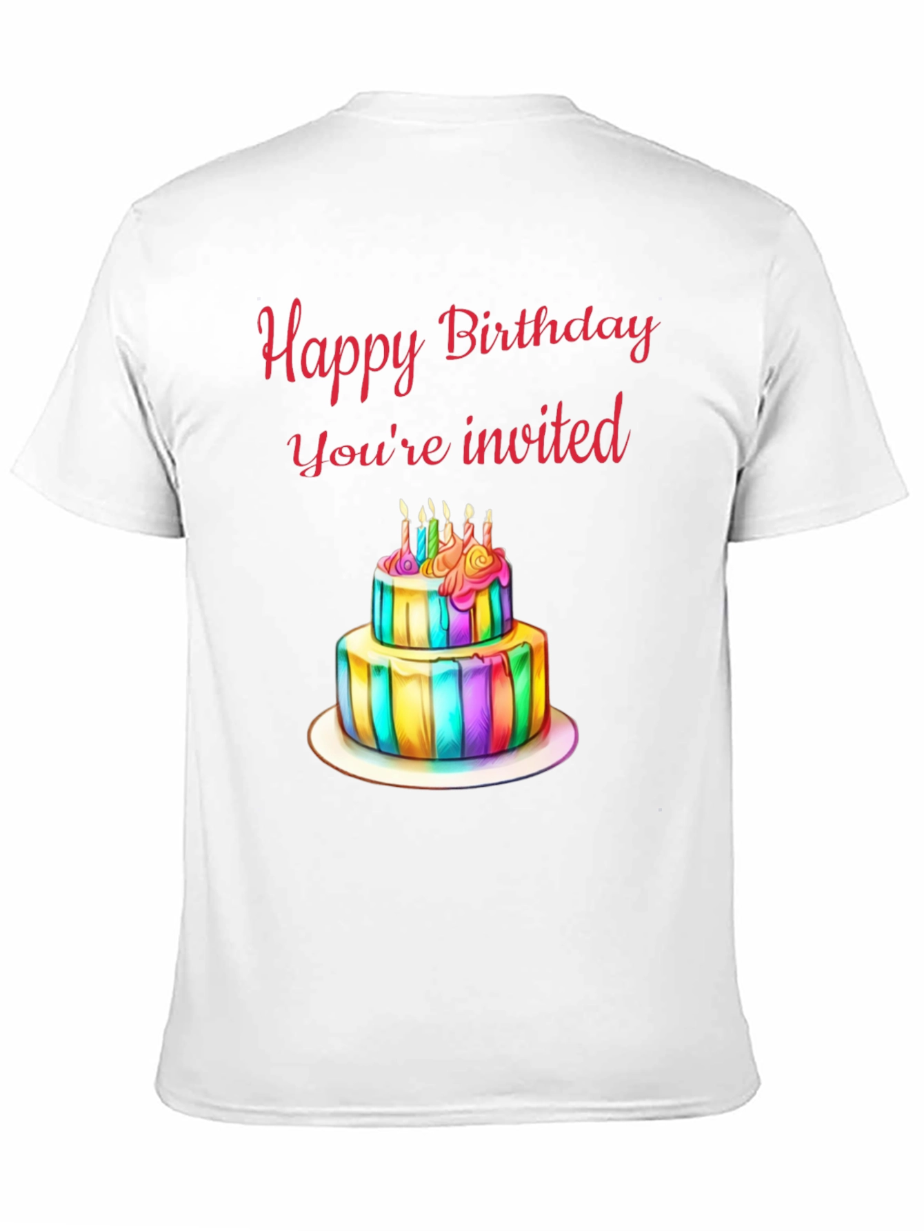 Birthday Invitation T-Shirt