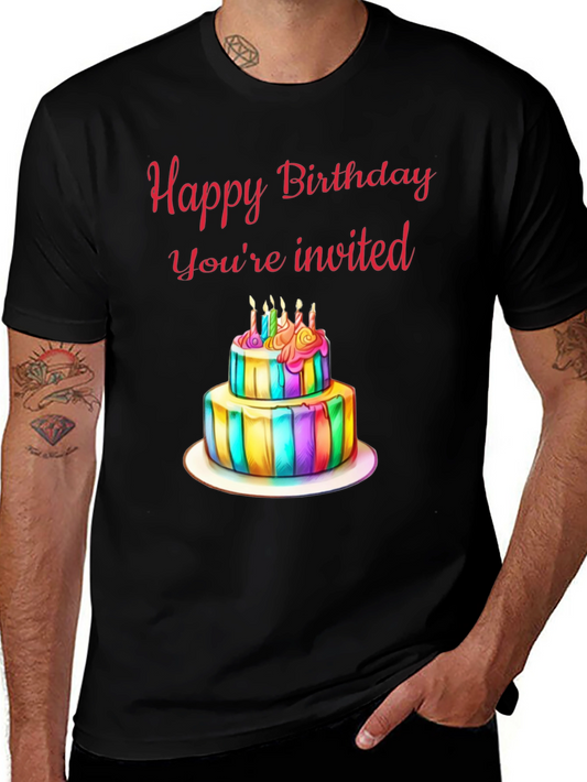 Birthday Invitation T-Shirt