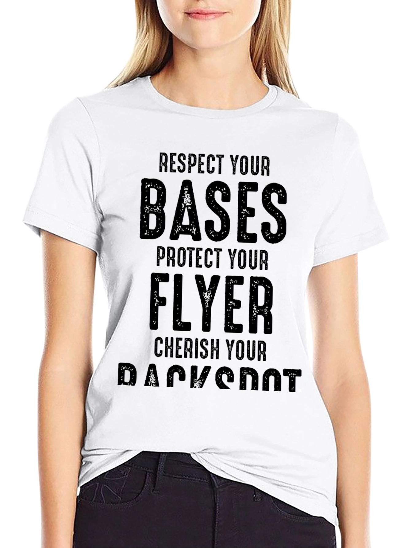 Respect Your Bases Black T-Shirt
