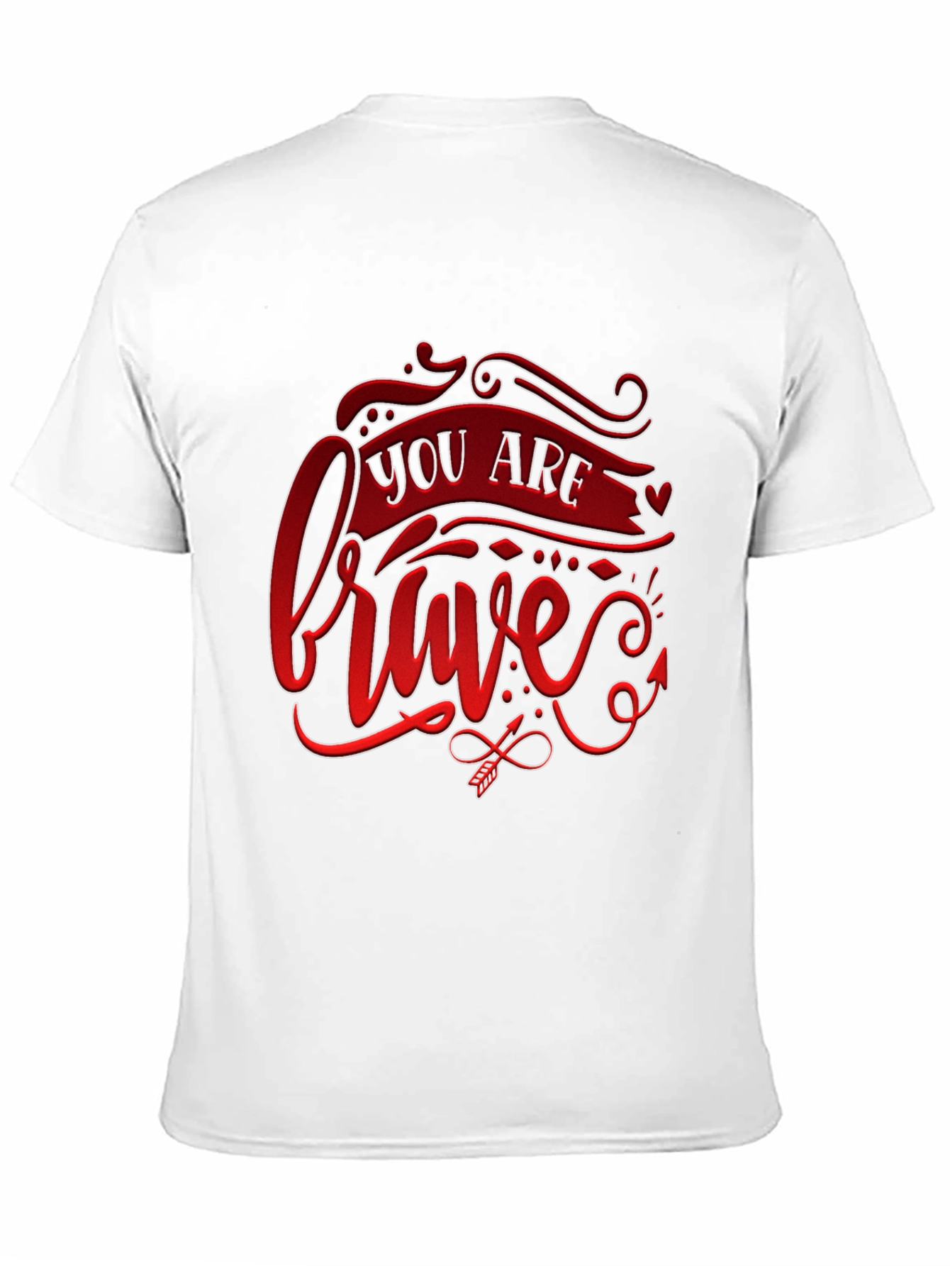 Brave Graphic Tee - Stylish & Inspiring!