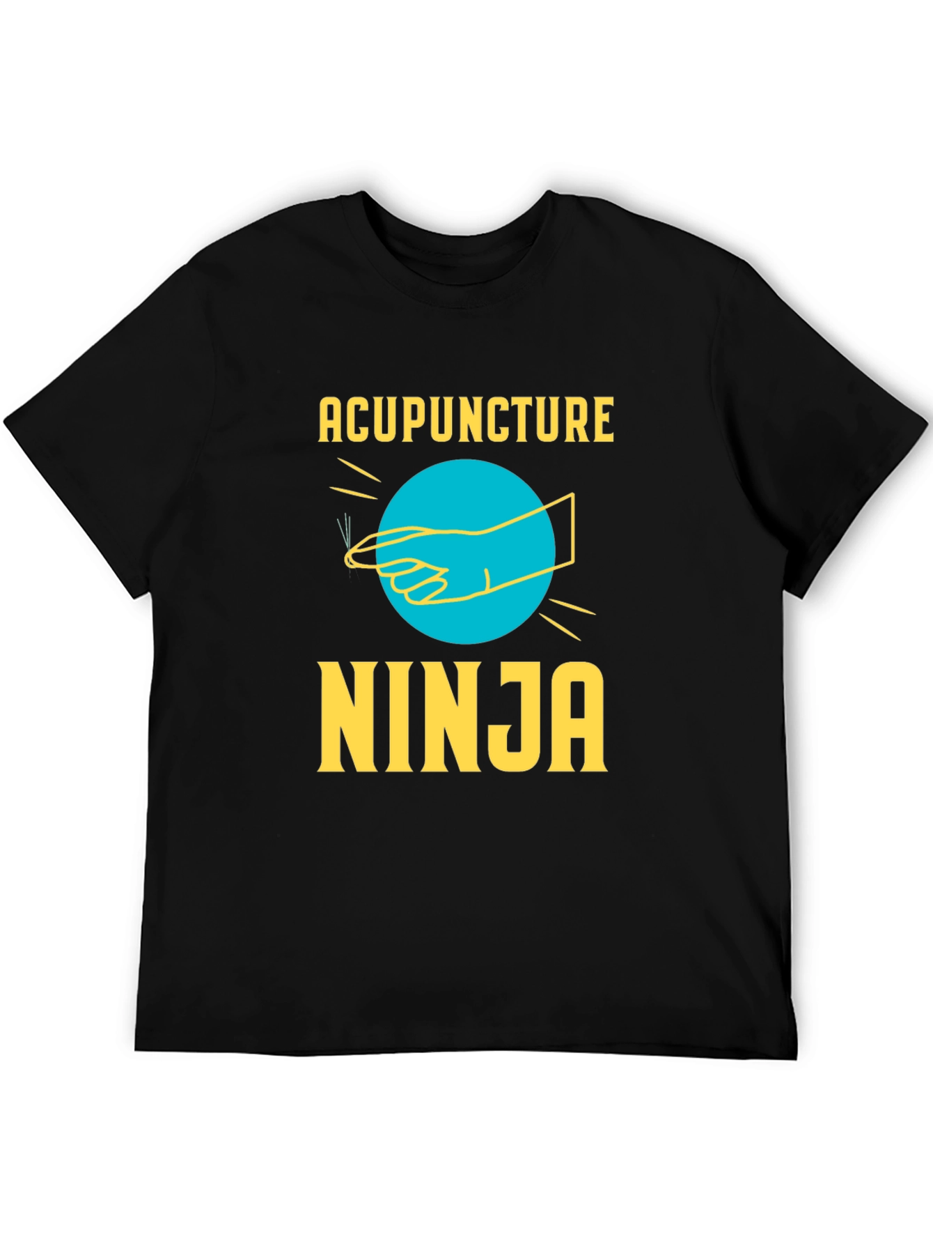 Acupuncture Ninja T-Shirt - Novelty Graphic Tee